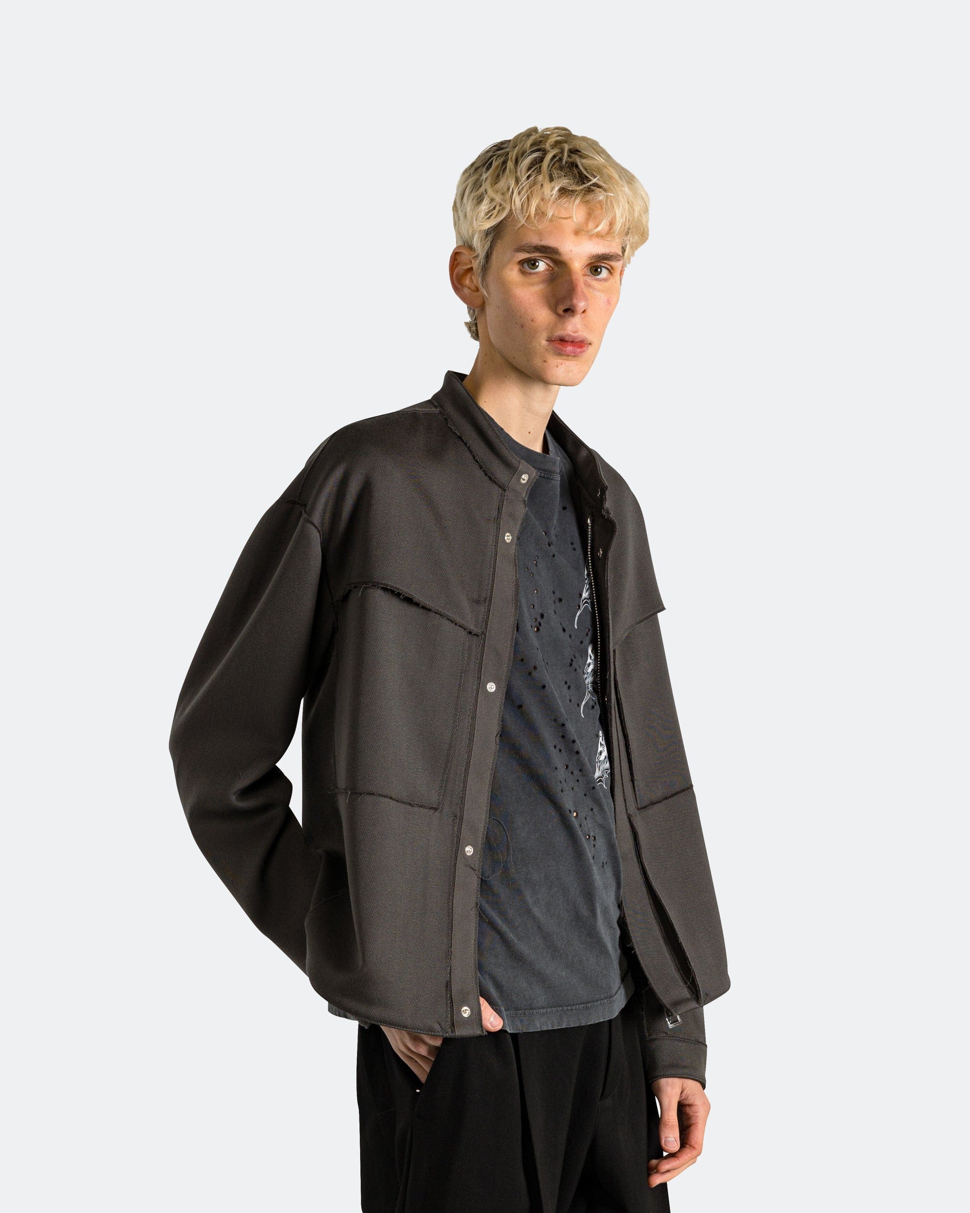 Nike ESC Raw Cut Jacket - Midnight Fog