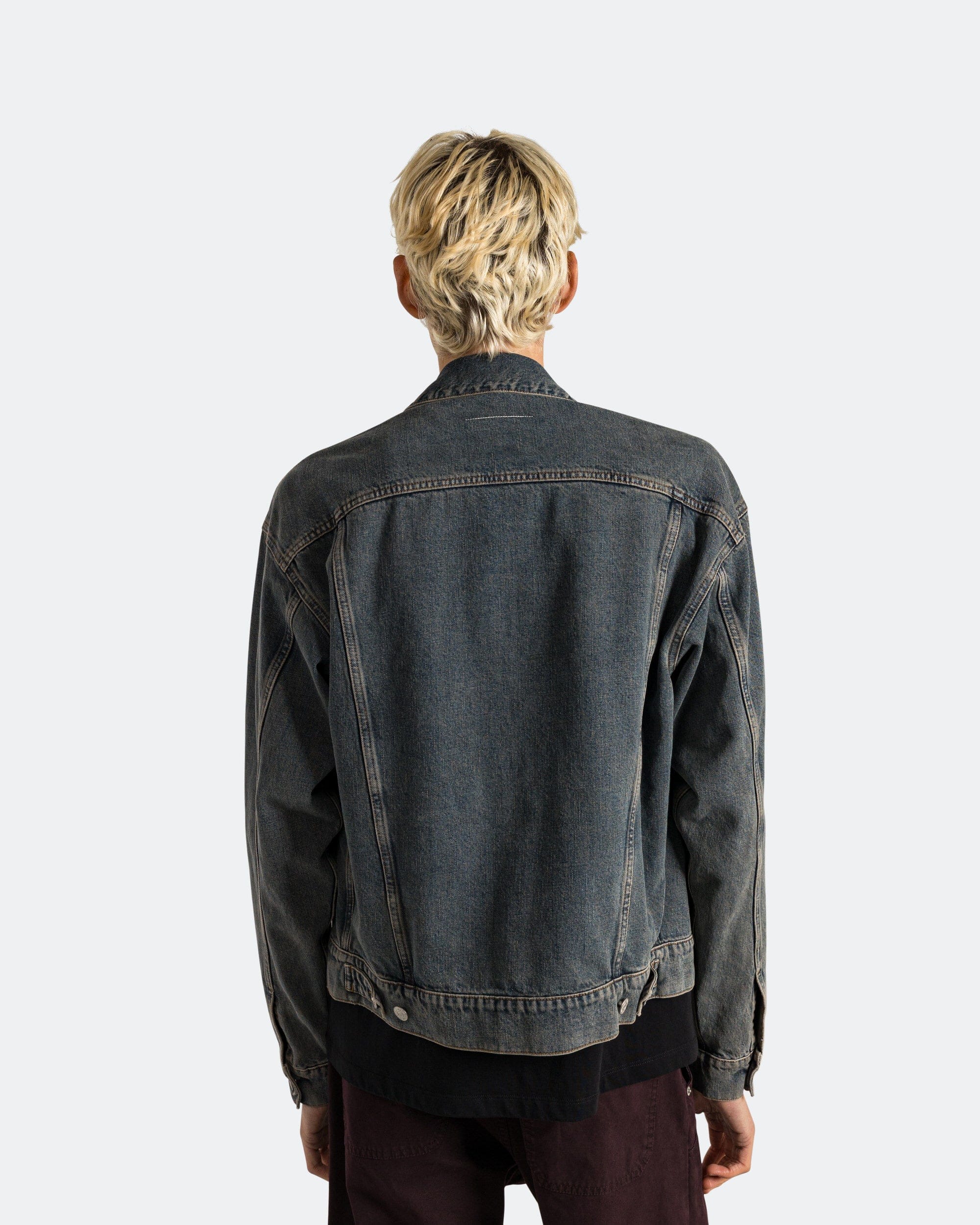 MM6 Denim Sports Jacket - Light Grey