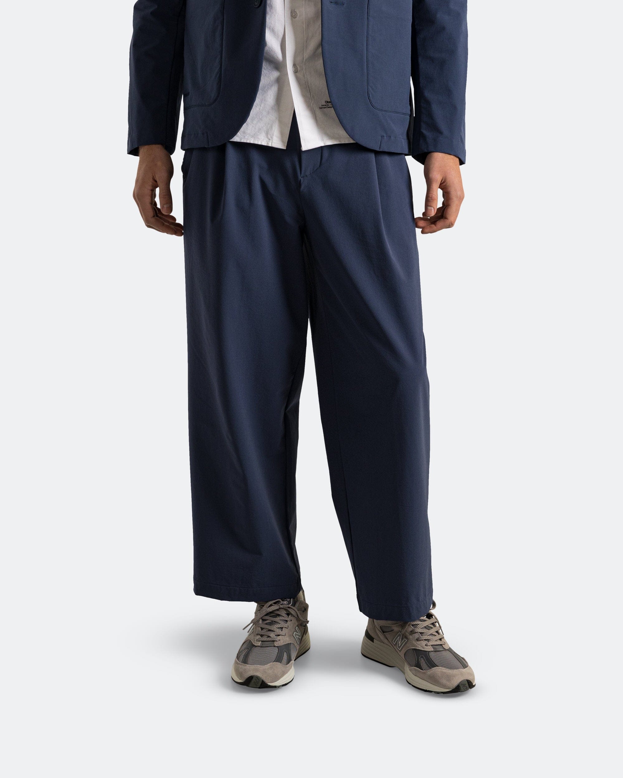 New Balance Wide Pant - Navy