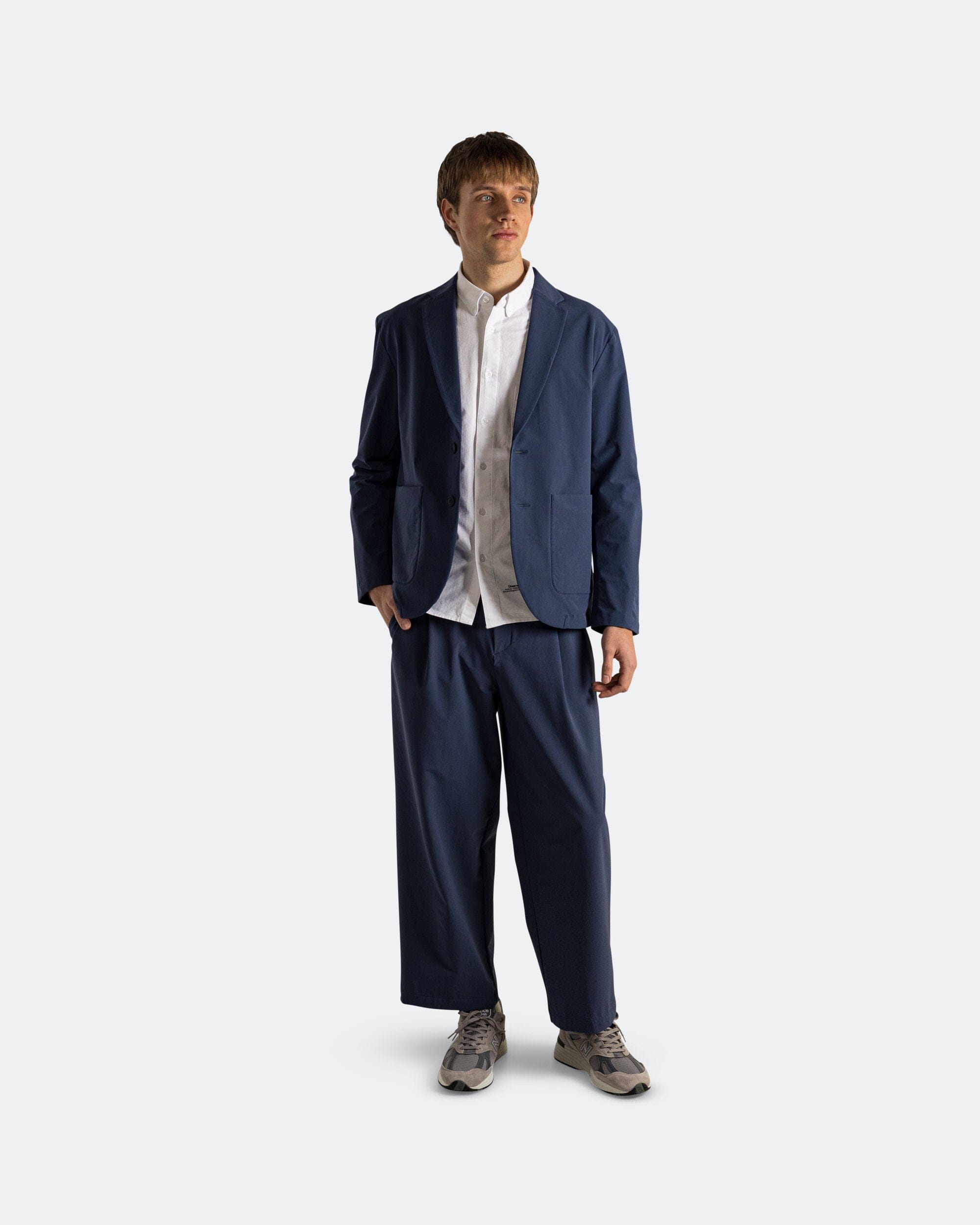 New Balance Wide Pant - Navy