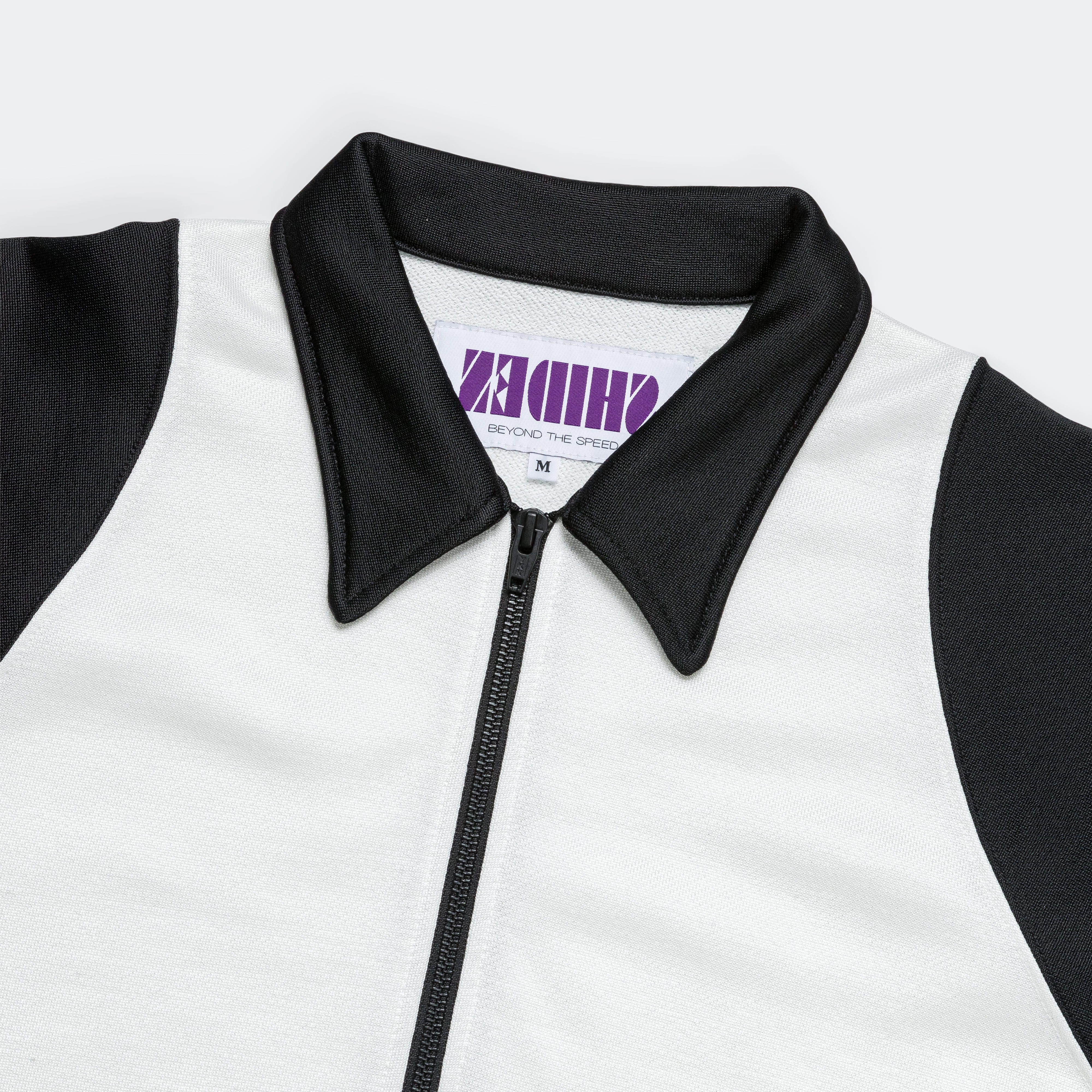 Shiden Pullover L/S Polo - Off White/Black