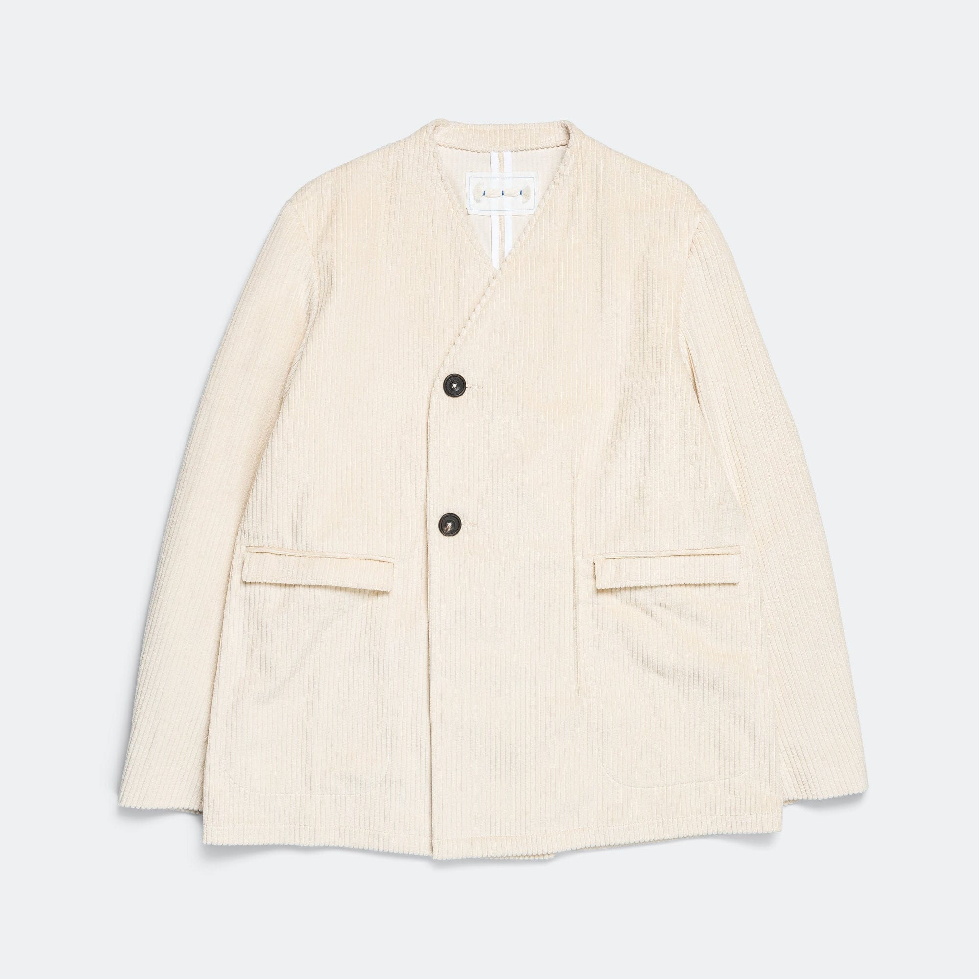 Dudley Coppice Brooch Wearers Blazer - Ecru Corduroy
