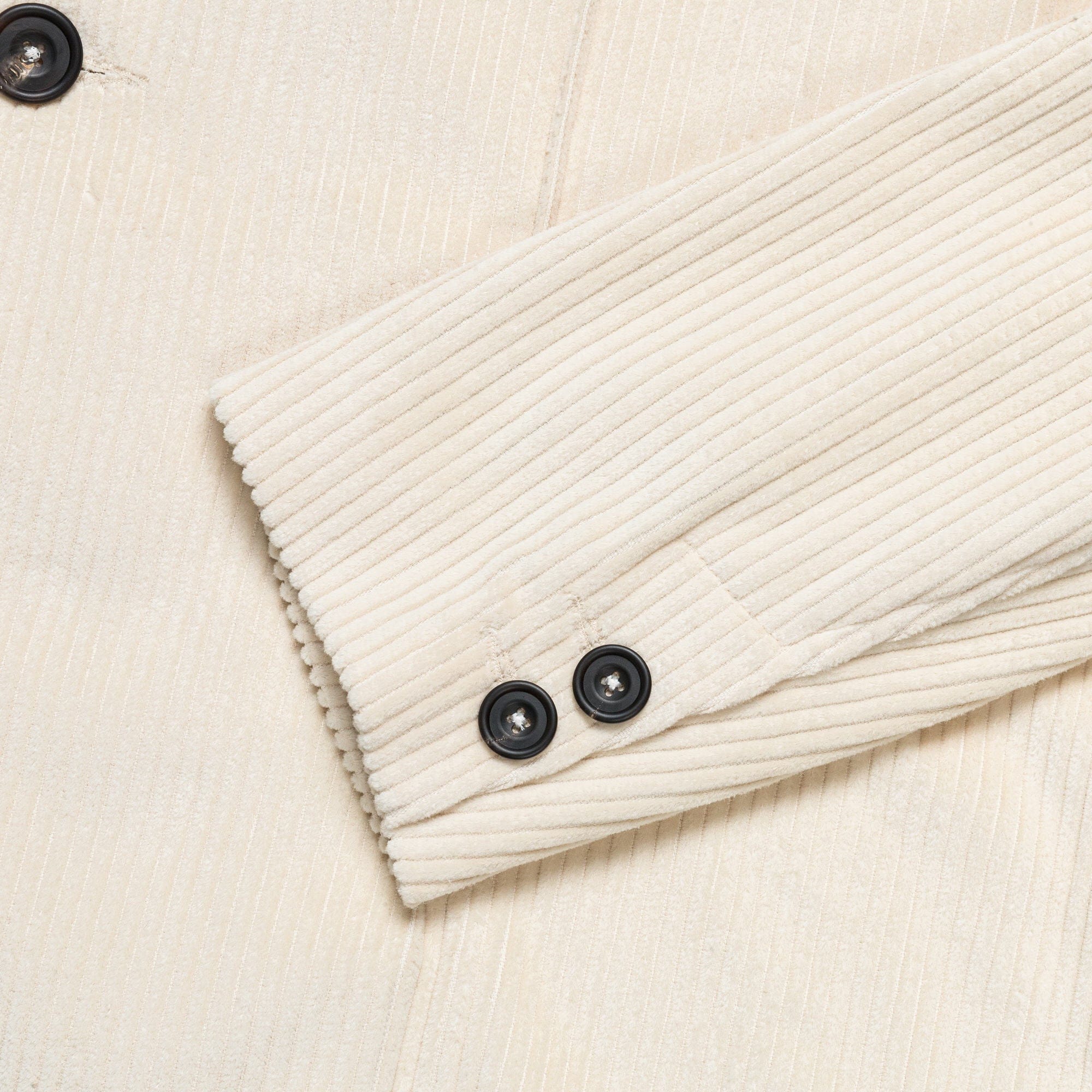 Dudley Coppice Brooch Wearers Blazer - Ecru Corduroy