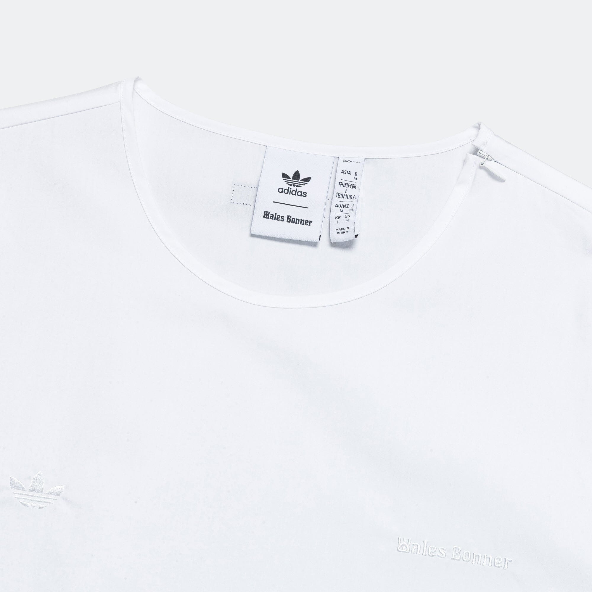adidas Poplin Pullover Tee x Wales Bonner - Core White