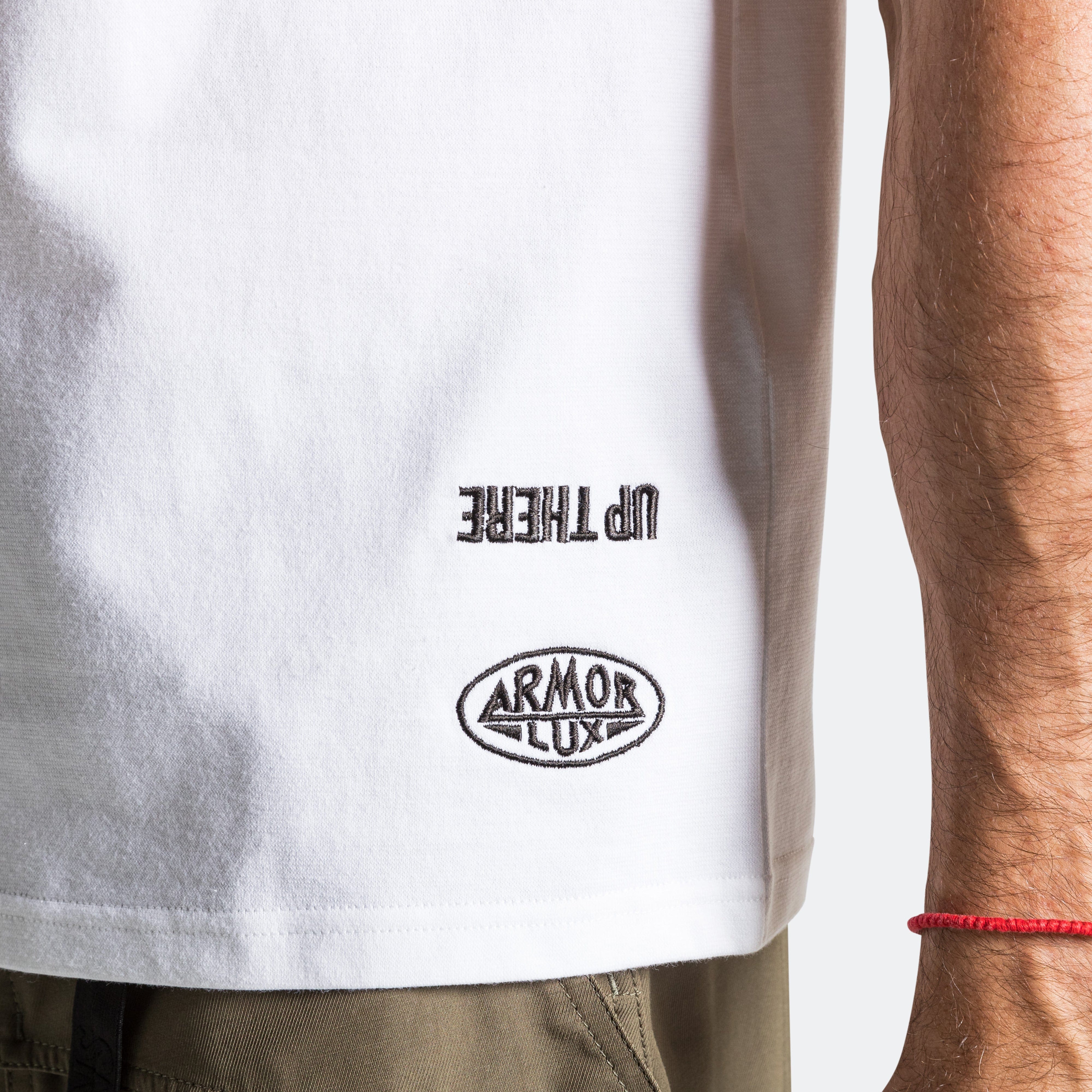 Armor Lux T-Shirt x UP THERE - White