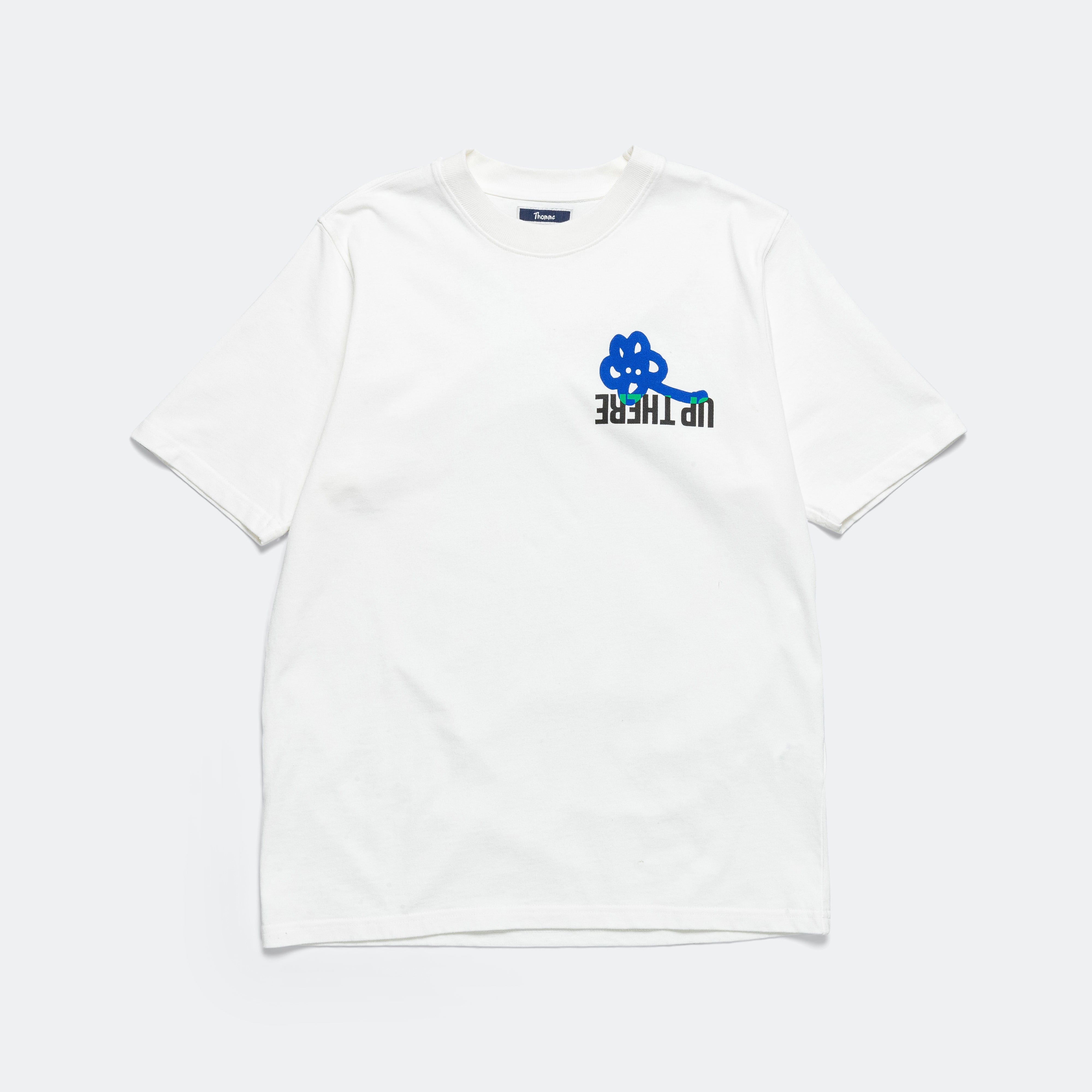 Thomme Ghosty Tee x UP THERE - White