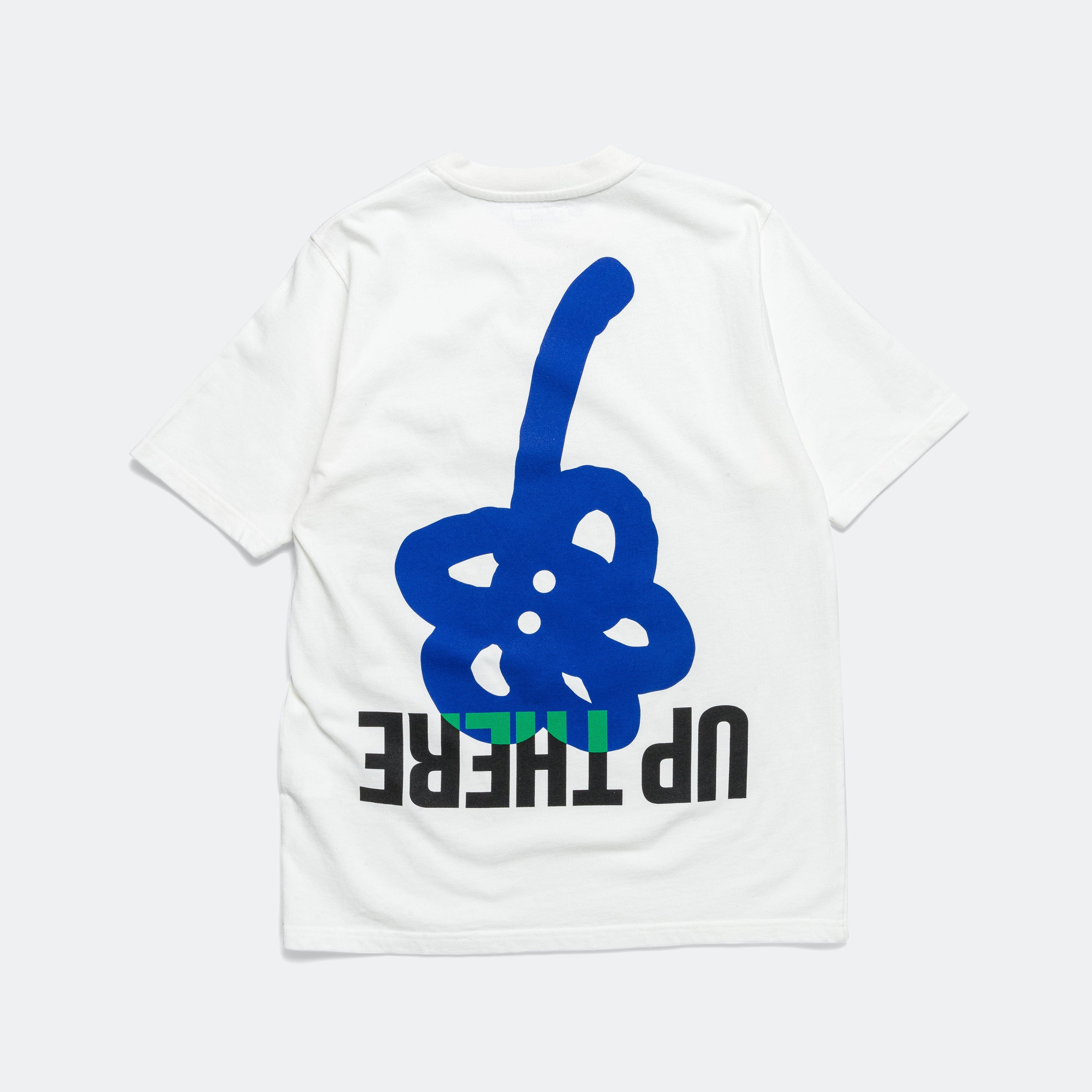 Thomme Ghosty Tee x UP THERE - White