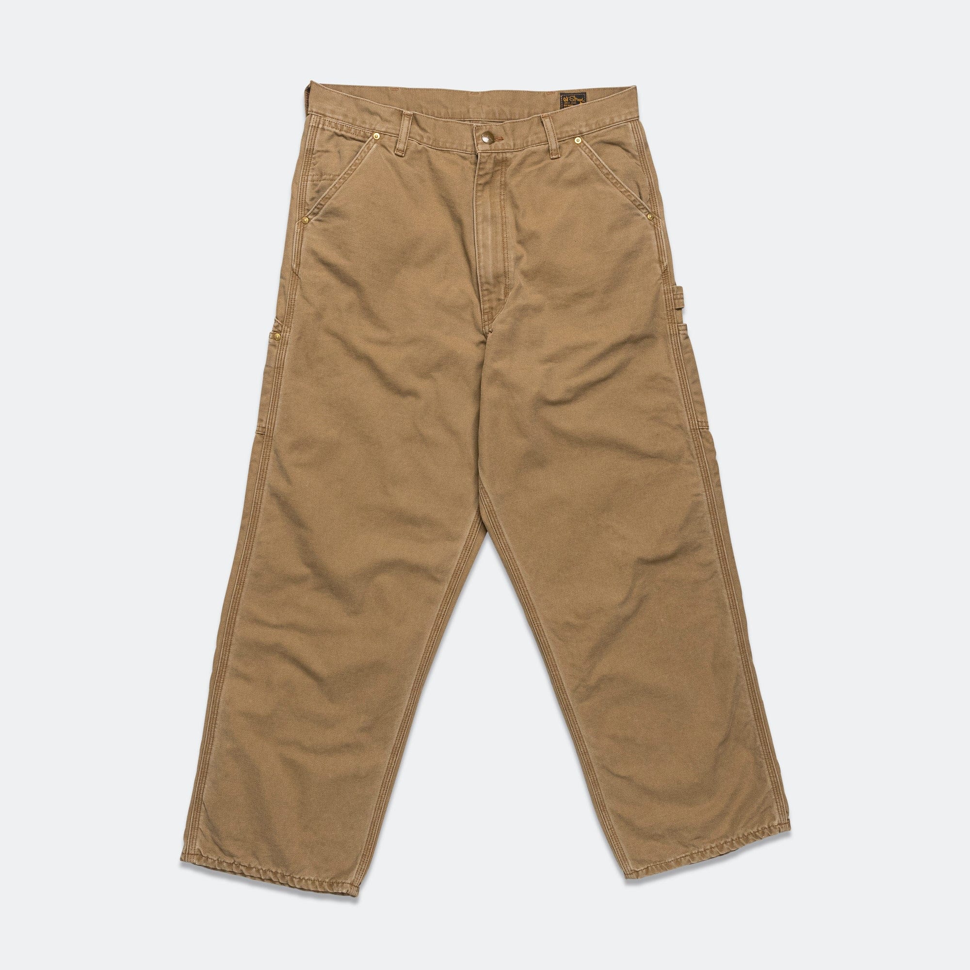 orSlow Dad's Fit Painter Pants - Brown