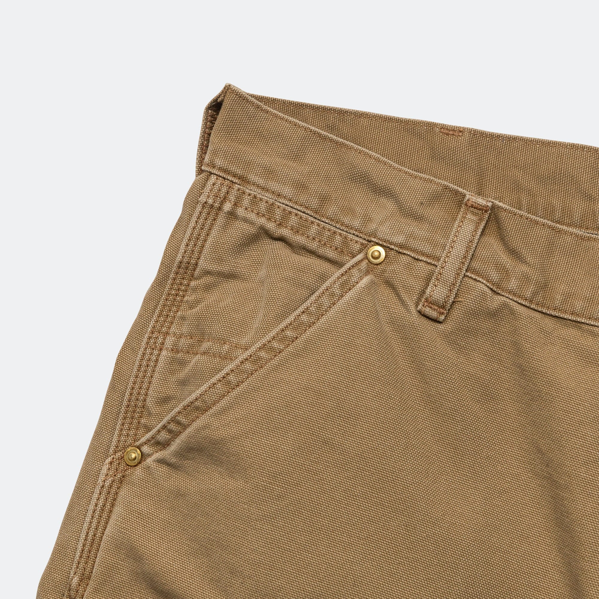 orSlow Dad's Fit Painter Pants - Brown