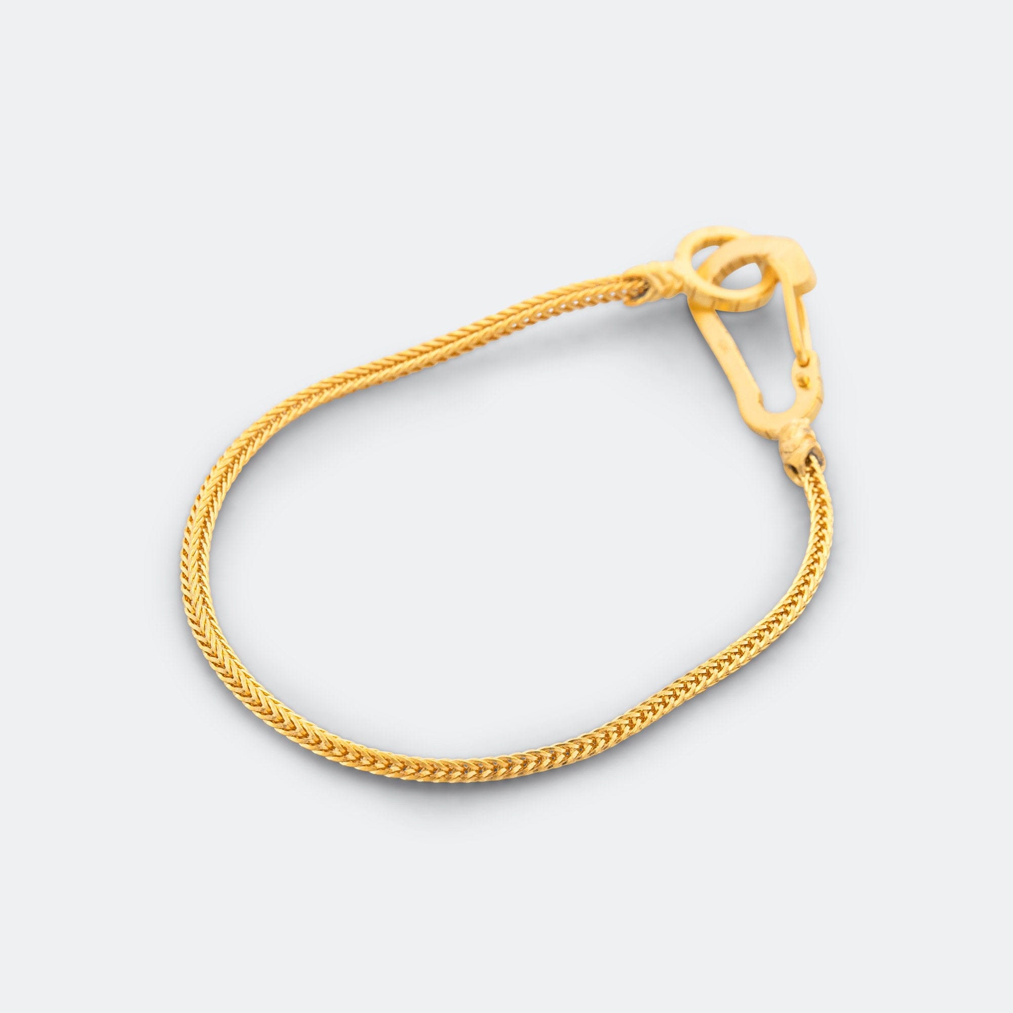 Mikia Snake Karabiner Bracelet - Gold Plating/925 Silver