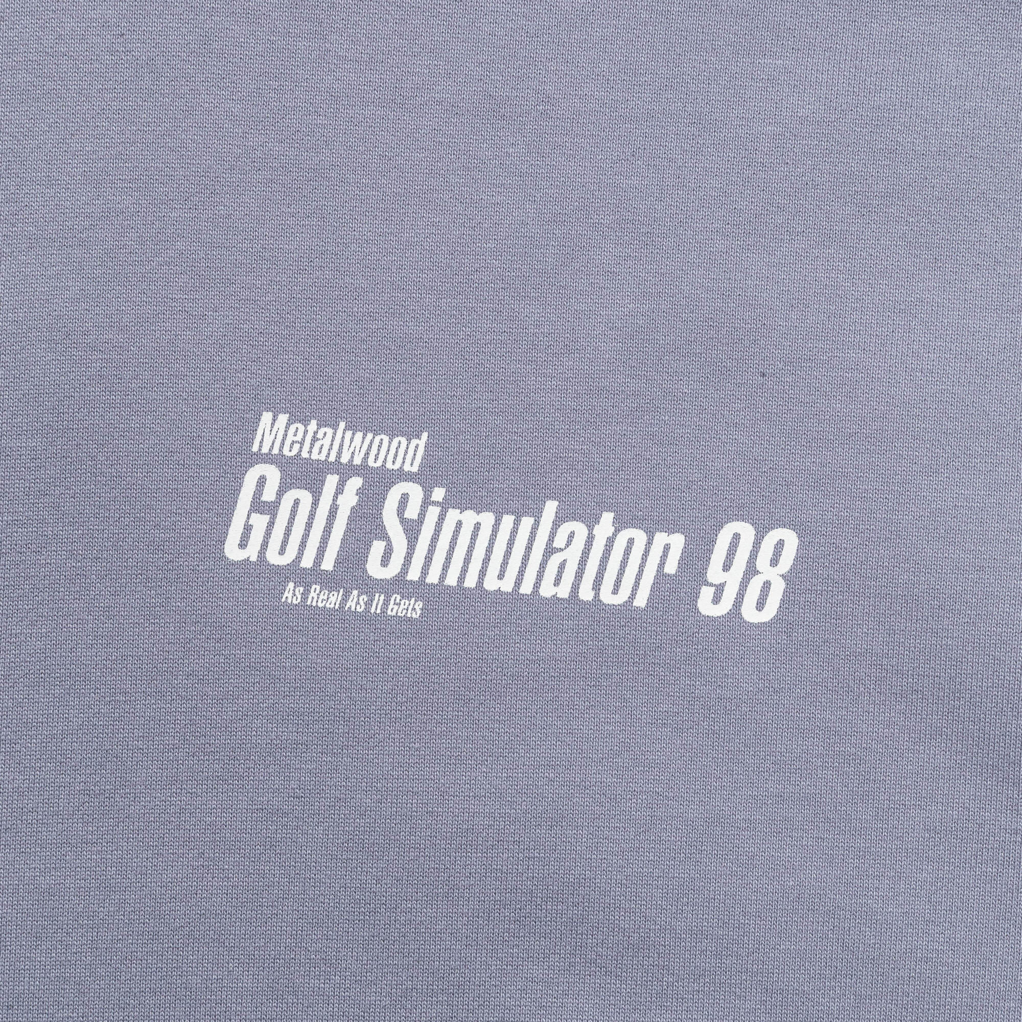 Metalwood Simulator 98 Hooded Sweatshirt - Pewter