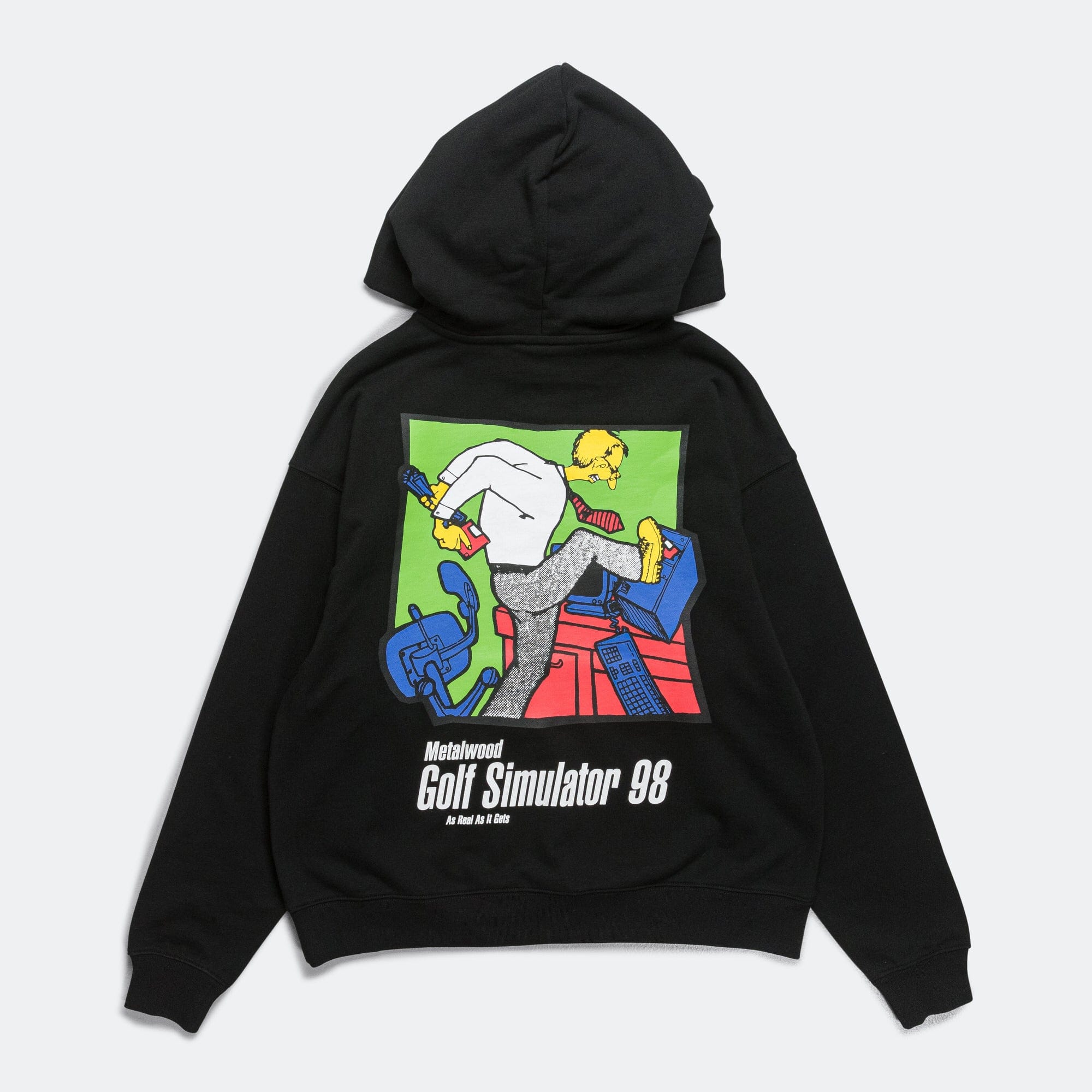 Metalwood Simulator 98 Hooded Sweatshirt - Black
