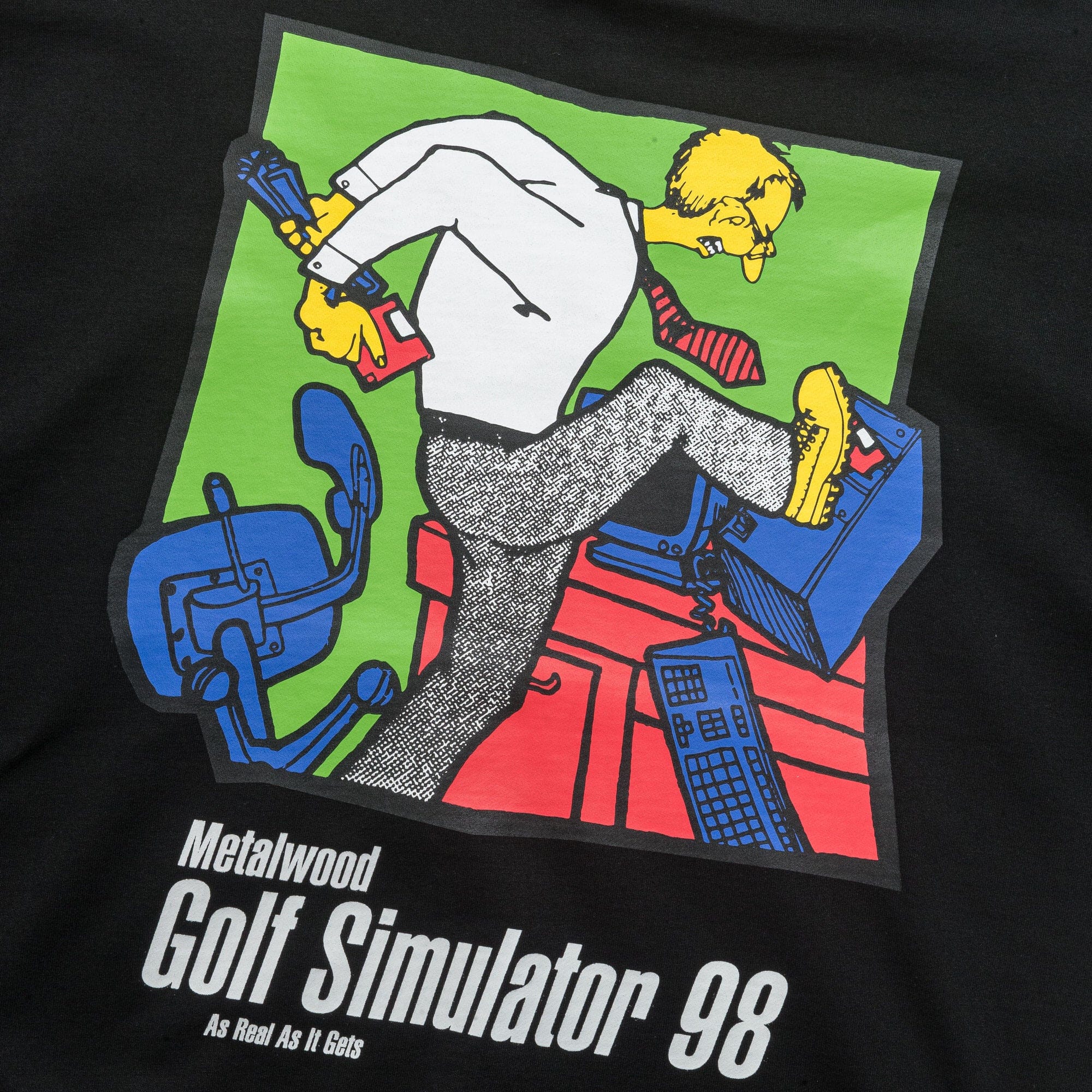 Metalwood Simulator 98 Hooded Sweatshirt - Black