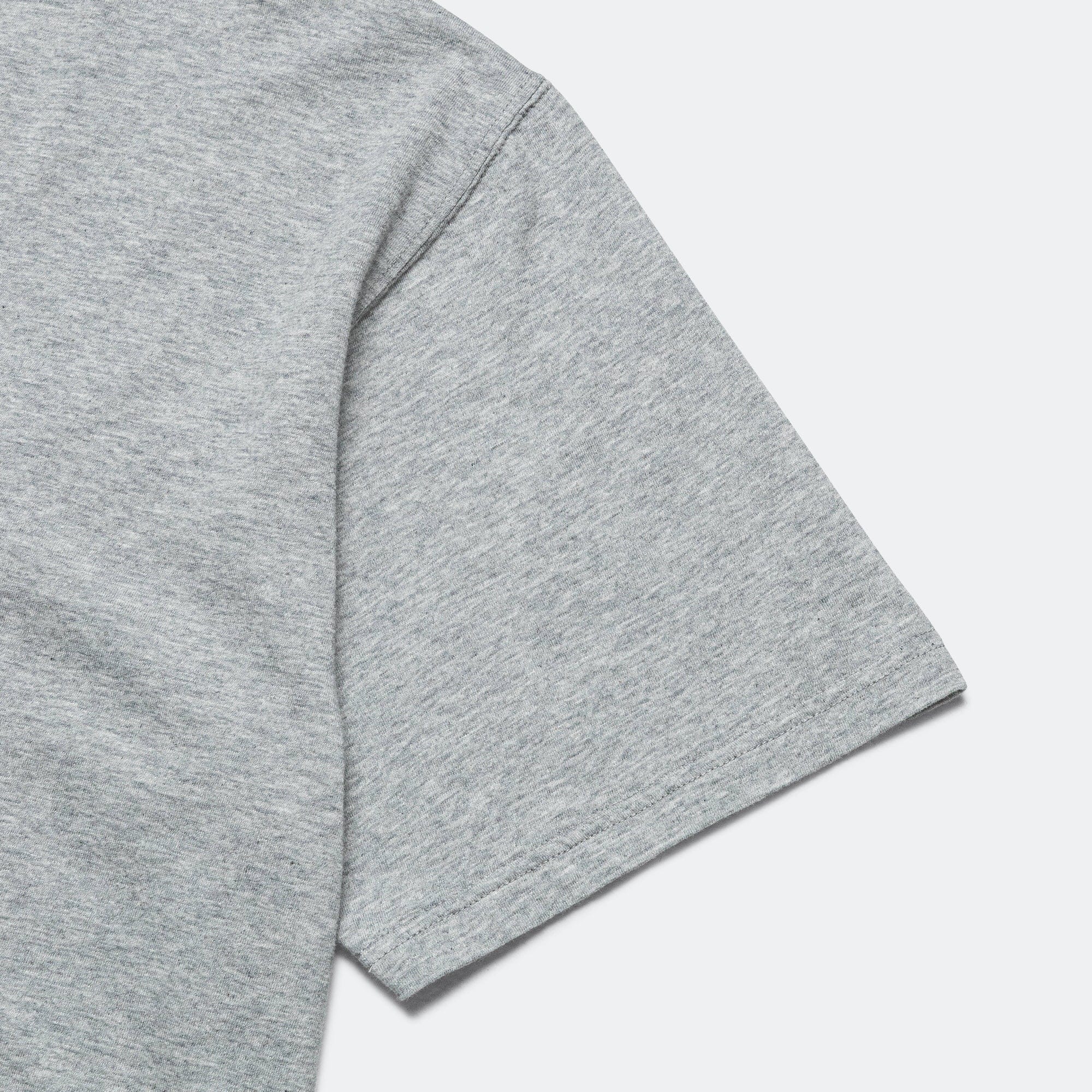 orSlow Stencil T-Shirt x UP THERE - Heather Grey