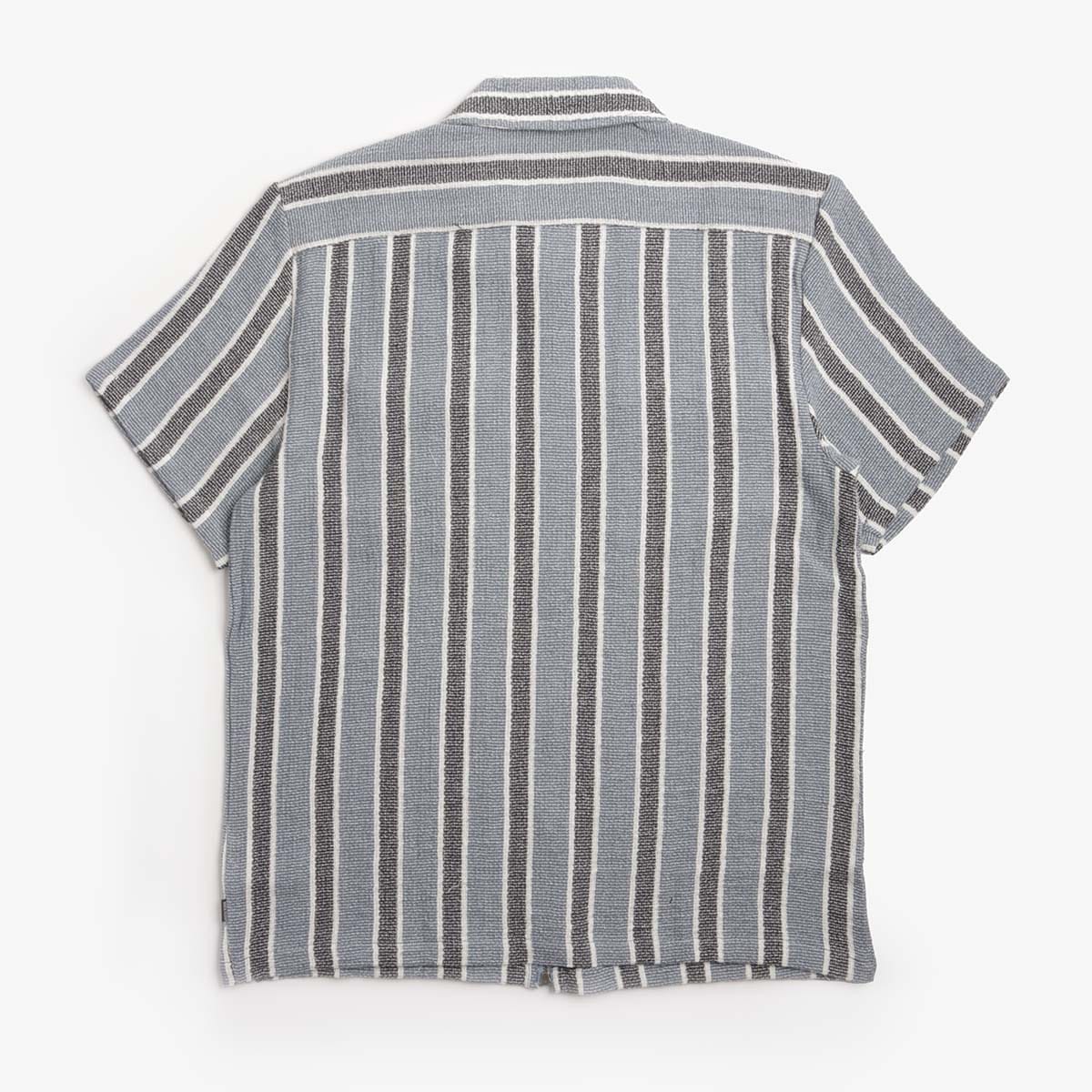 Brixton The Dexter Textured Stripe Short Sleeve Shirt