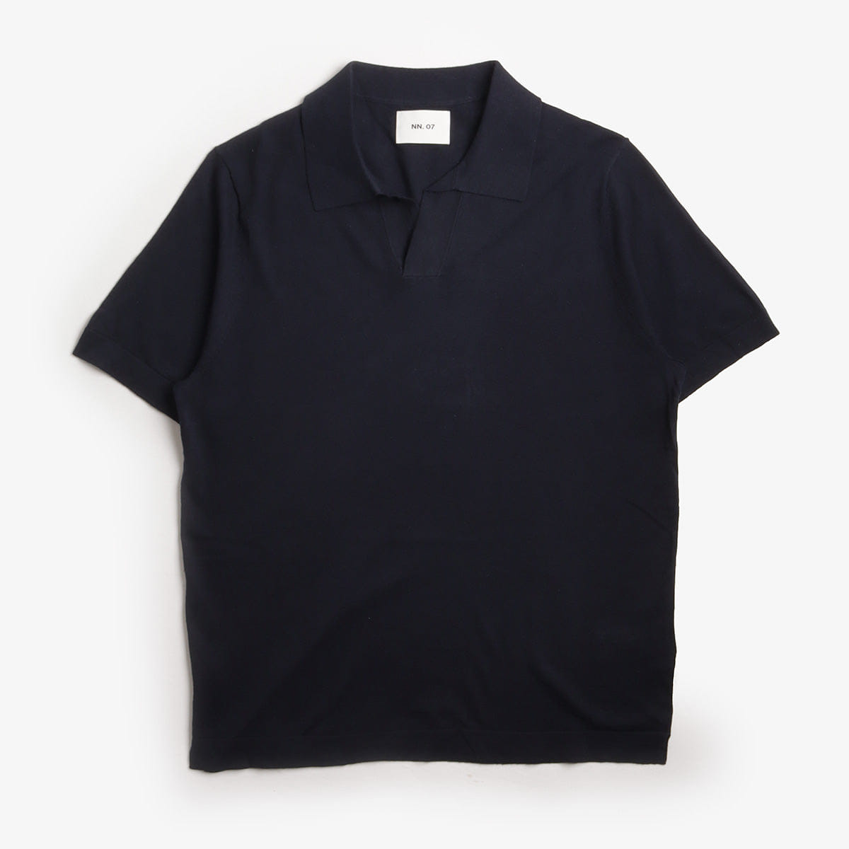 NN.07 Ryan Knitted Linen Blend Polo Shirt