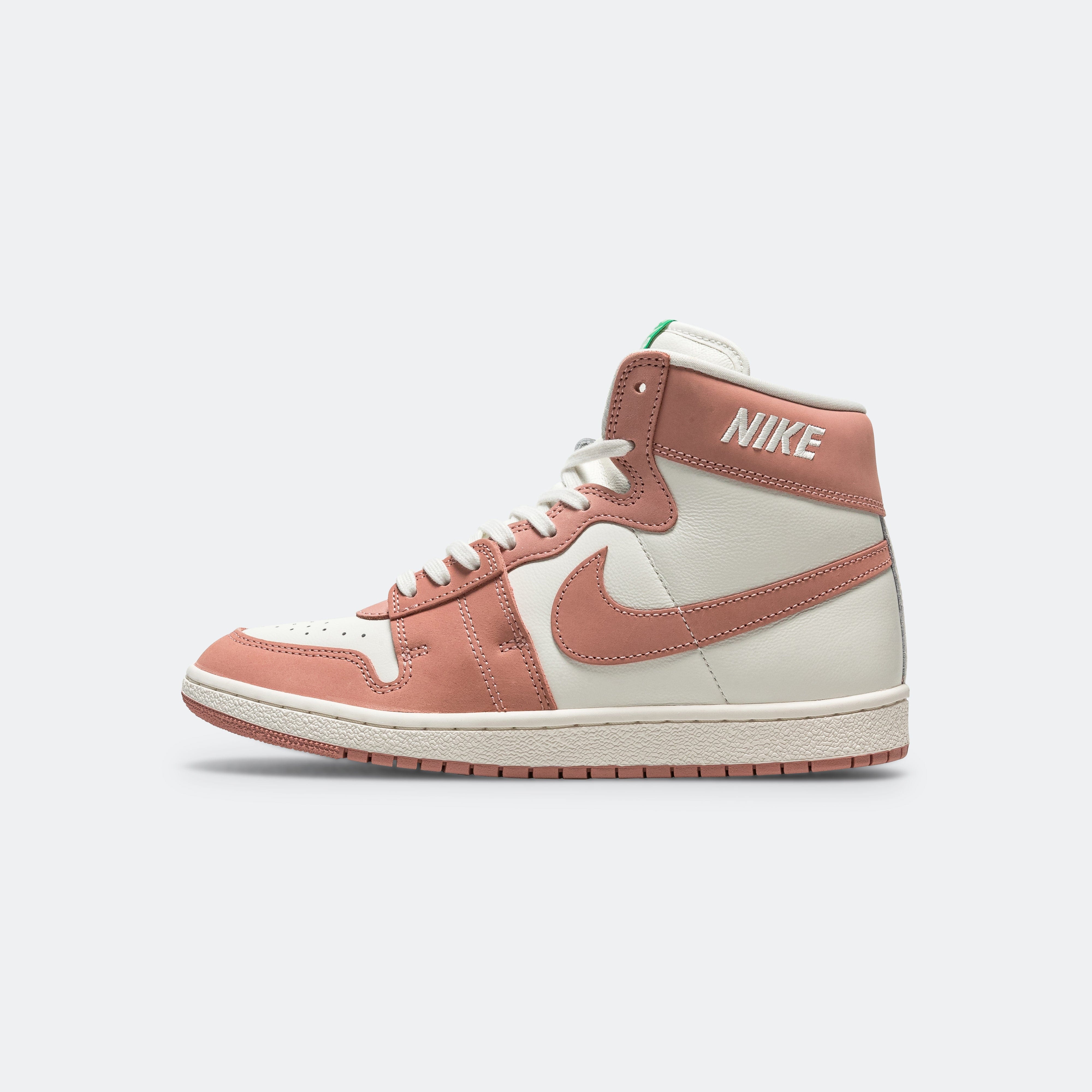 Air Jordan Air Ship PE SP - Rust Pink/Sail-Gamma Green