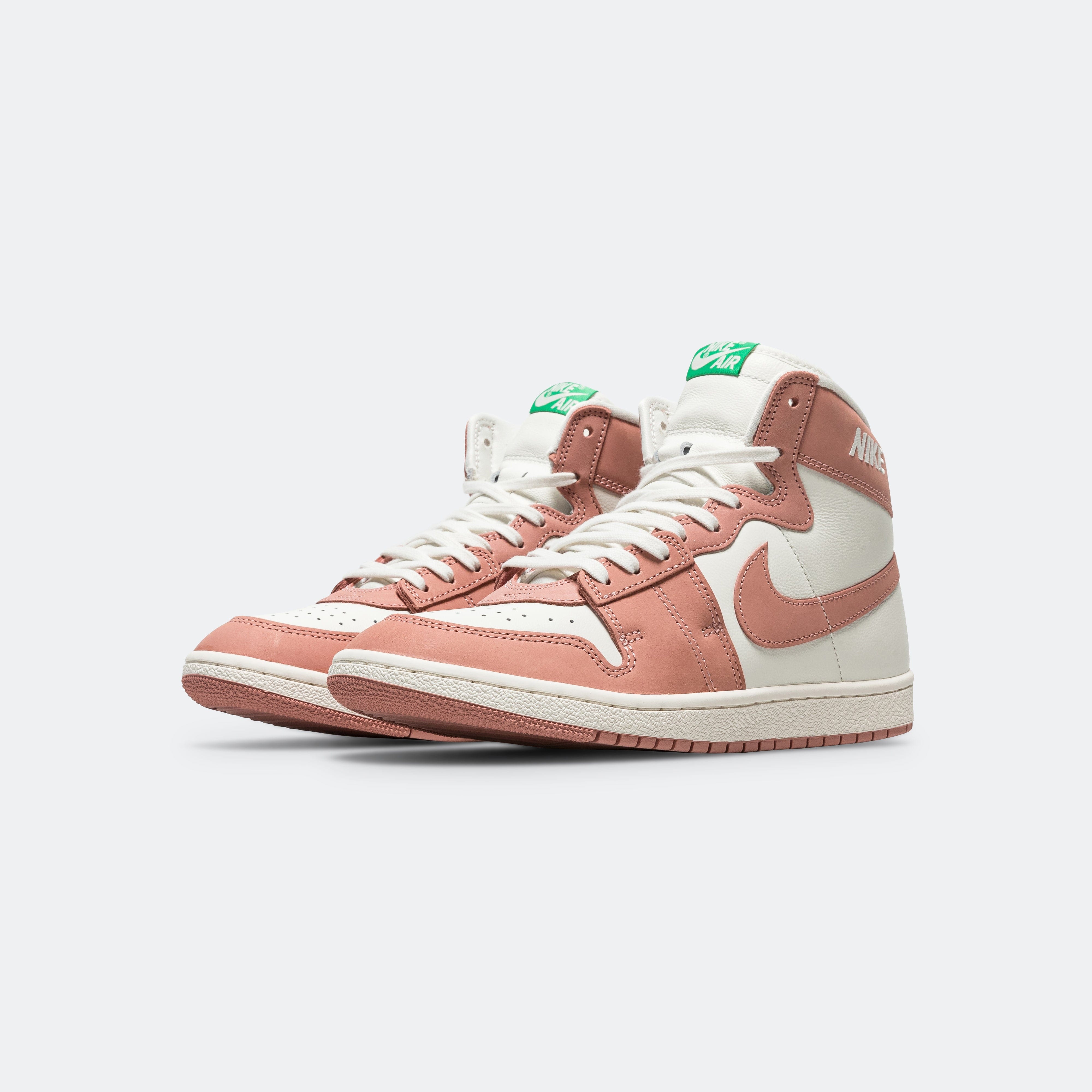 Air Jordan Air Ship PE SP - Rust Pink/Sail-Gamma Green