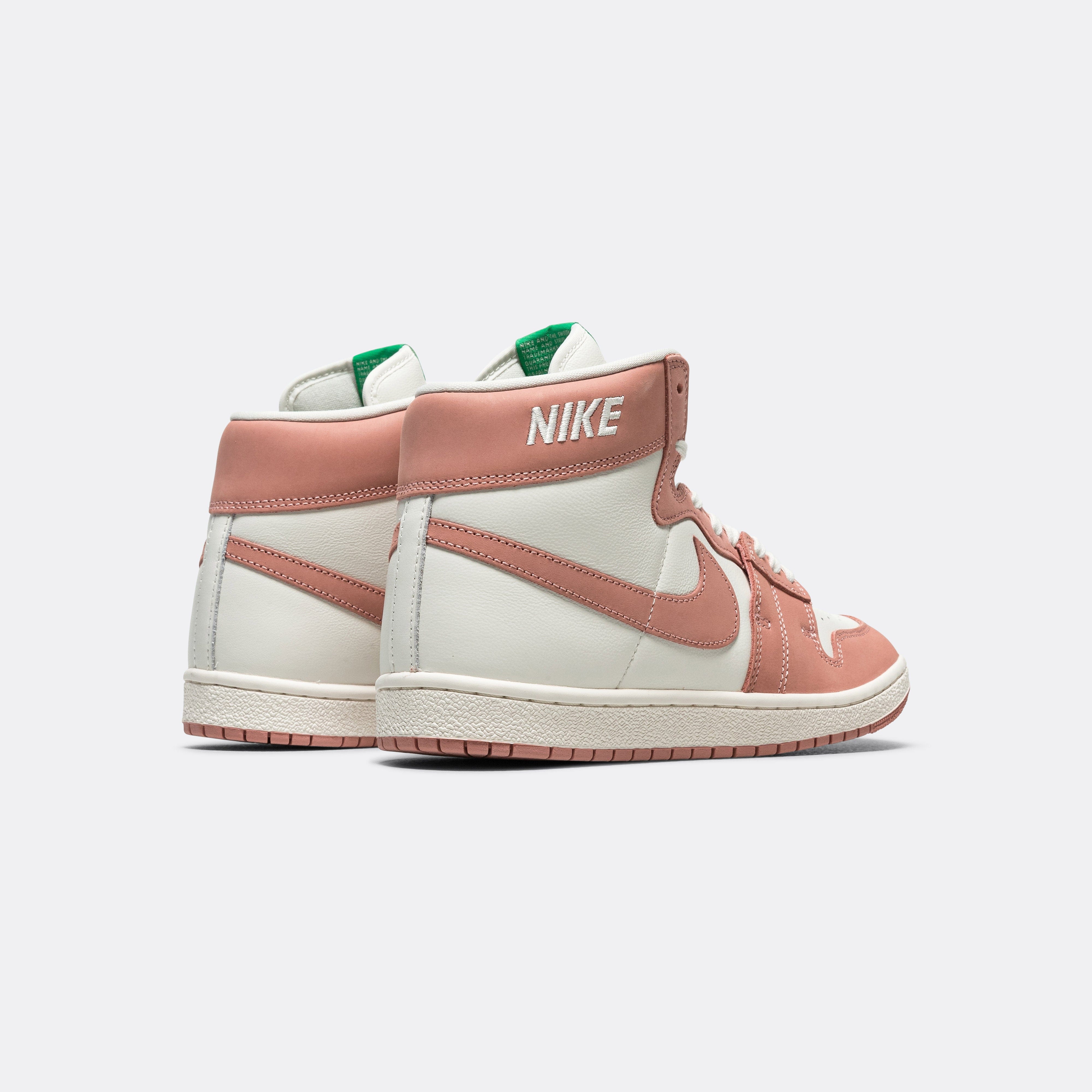 Air Jordan Air Ship PE SP - Rust Pink/Sail-Gamma Green
