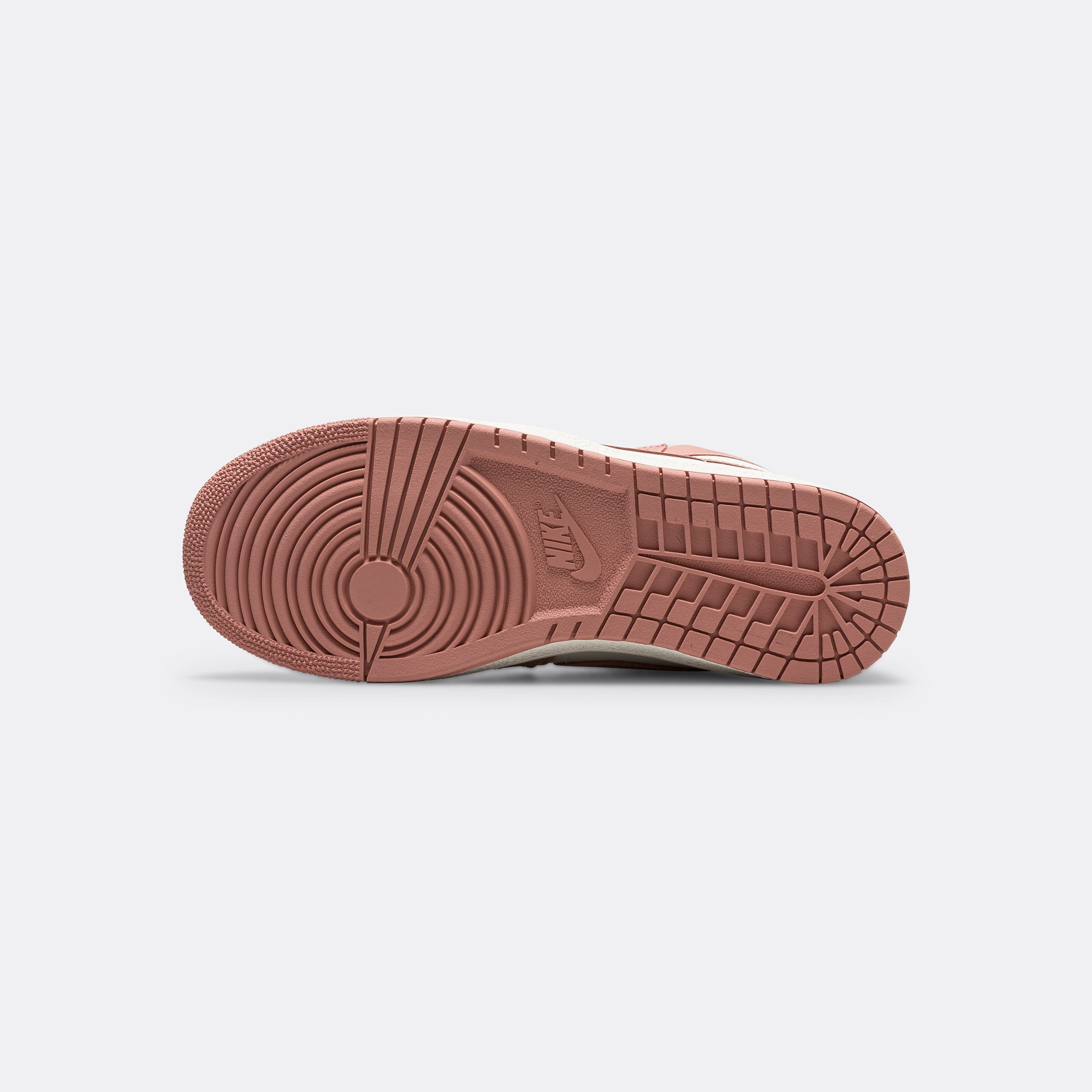 Air Jordan Air Ship PE SP - Rust Pink/Sail-Gamma Green