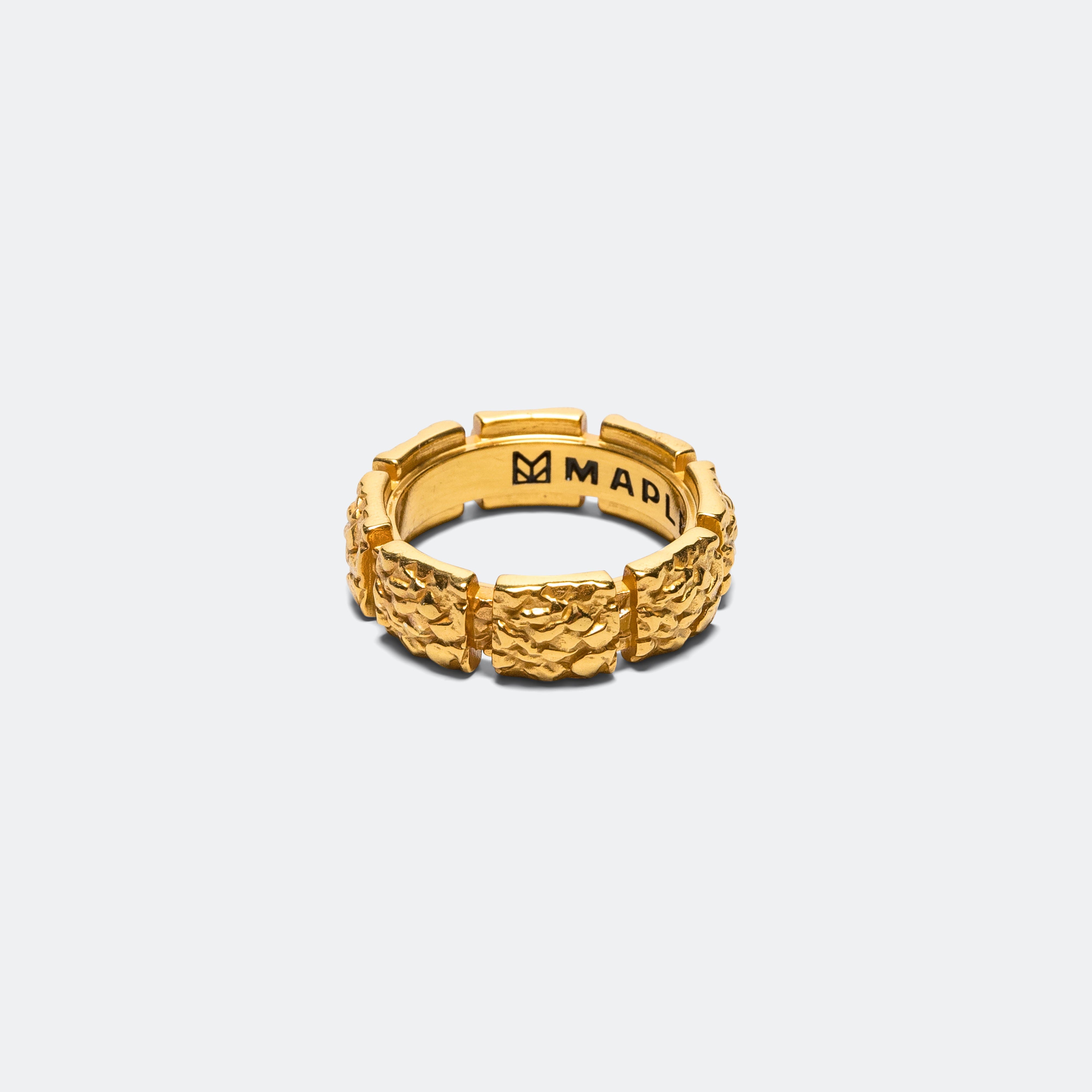 Maple Chalice Ring - 14K Gold Plated