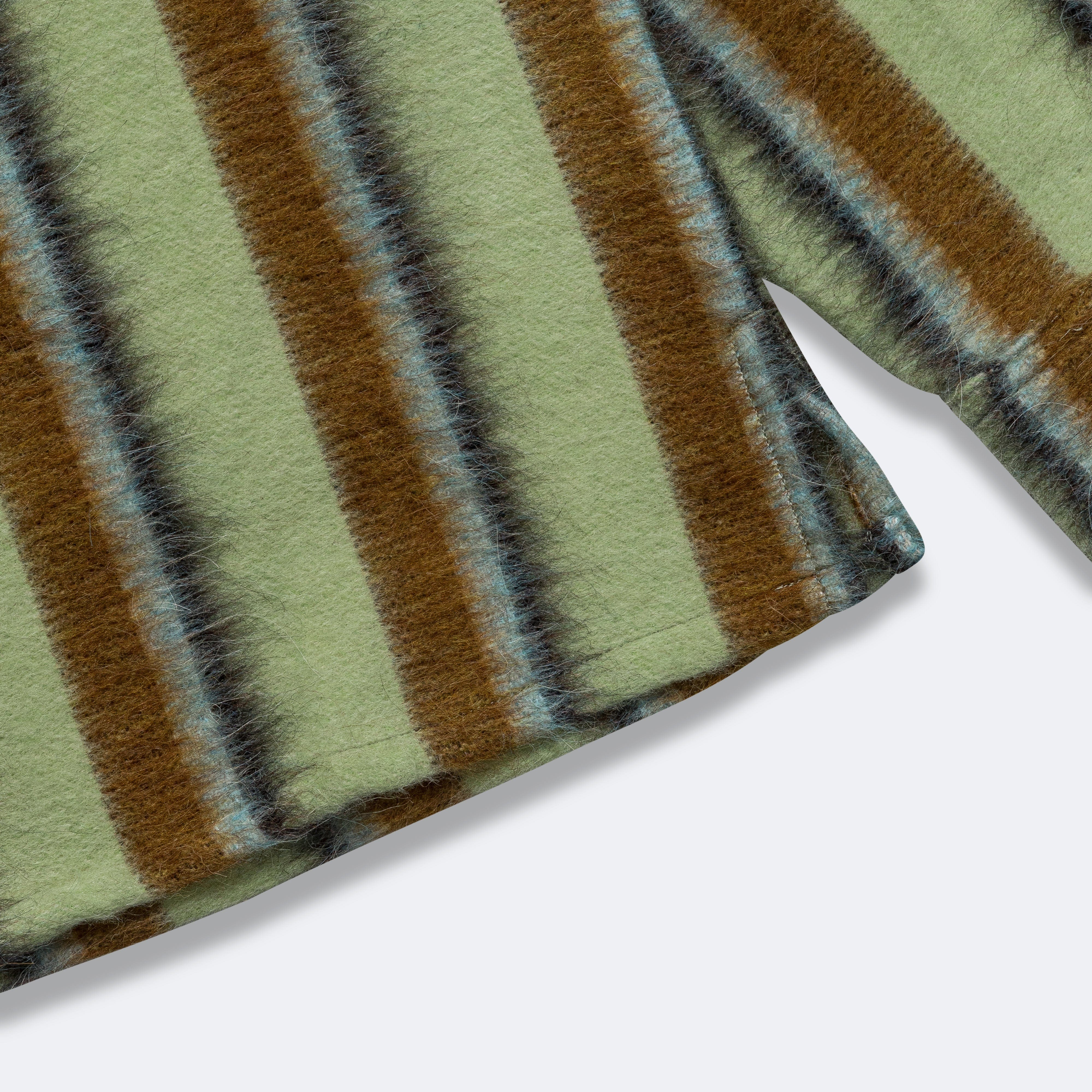 Lite Year Work Jacket - Green Stripe