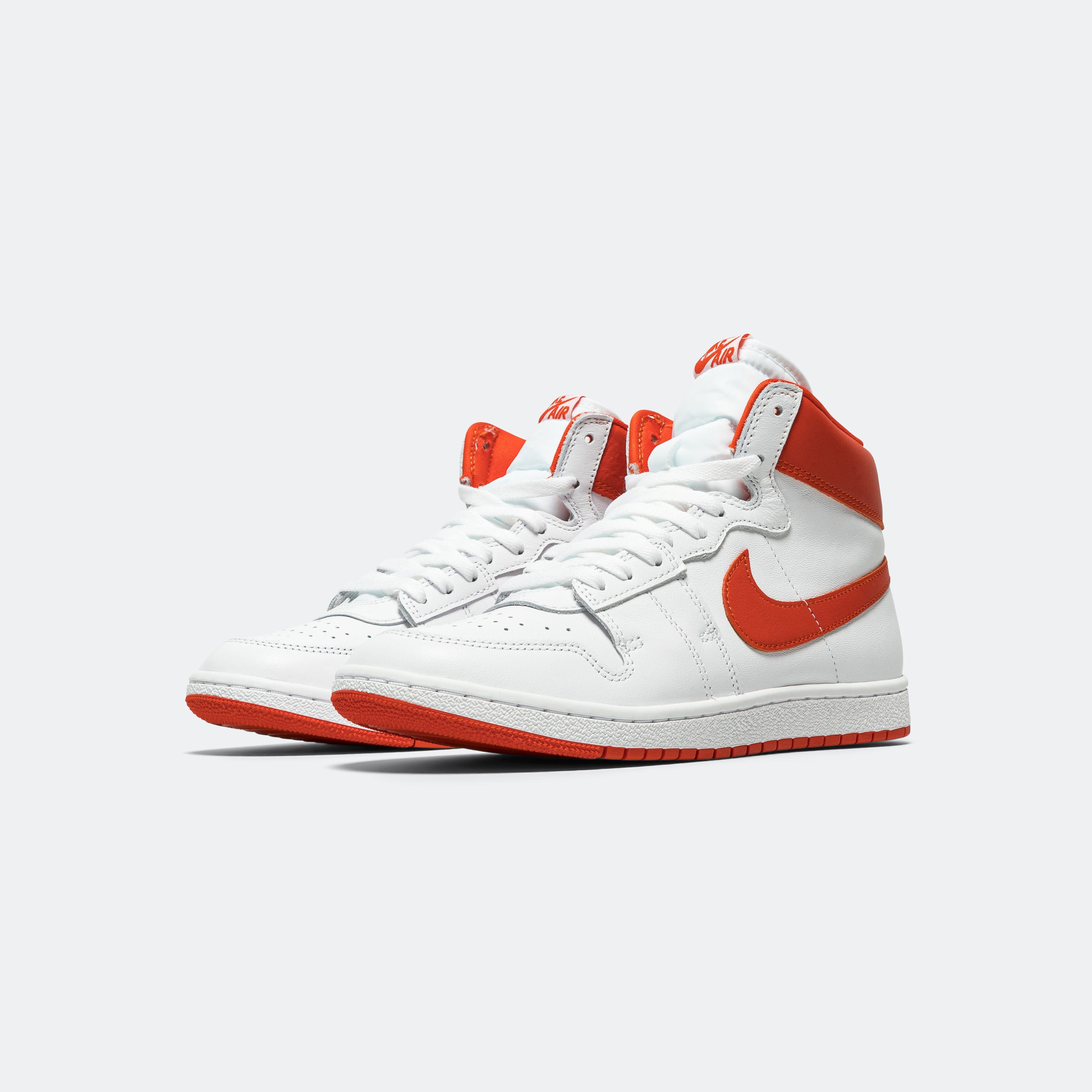 Air Jordan Air Ship PE SP - White/Team Orange-White
