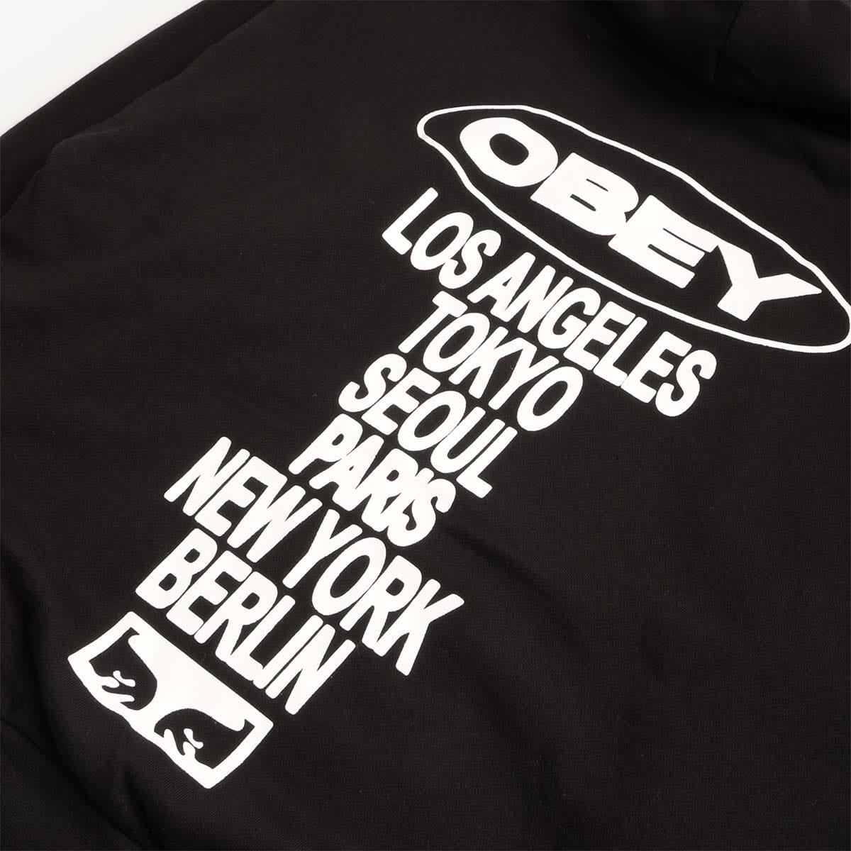 OBEY Clothing OBEY Oval Cities Hoodies
