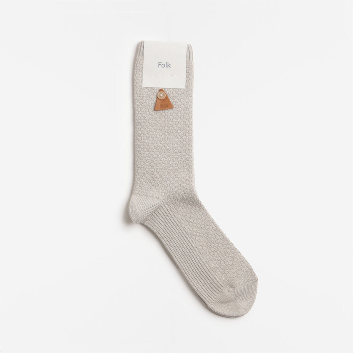 Folk Waffle Socks