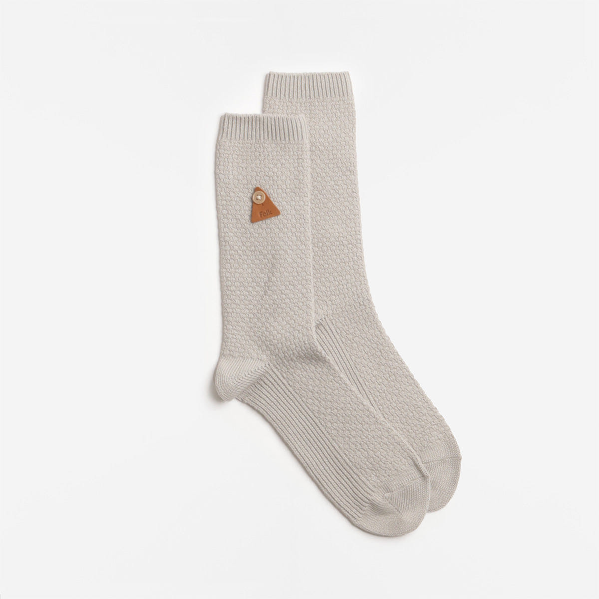 Folk Waffle Socks