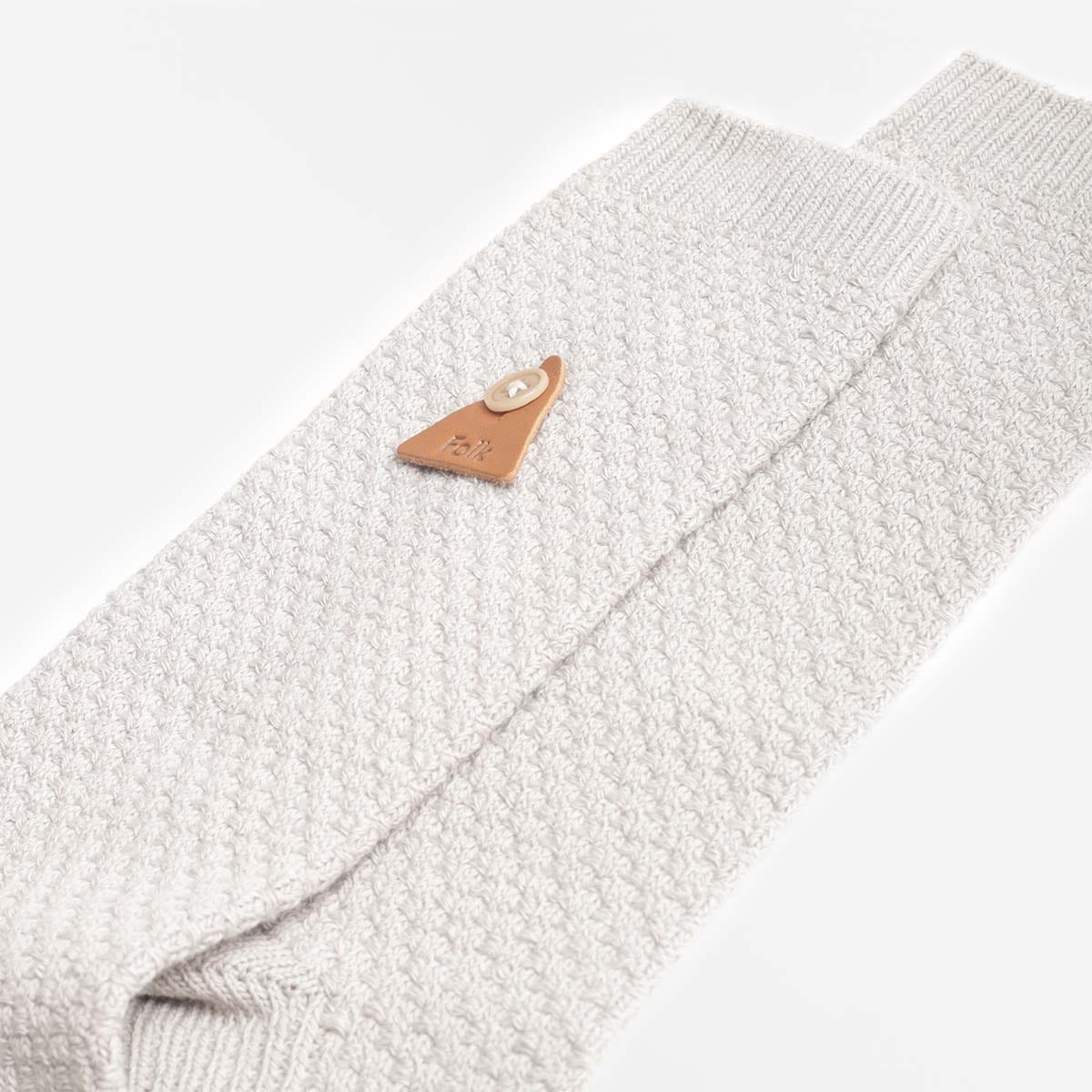 Folk Waffle Socks