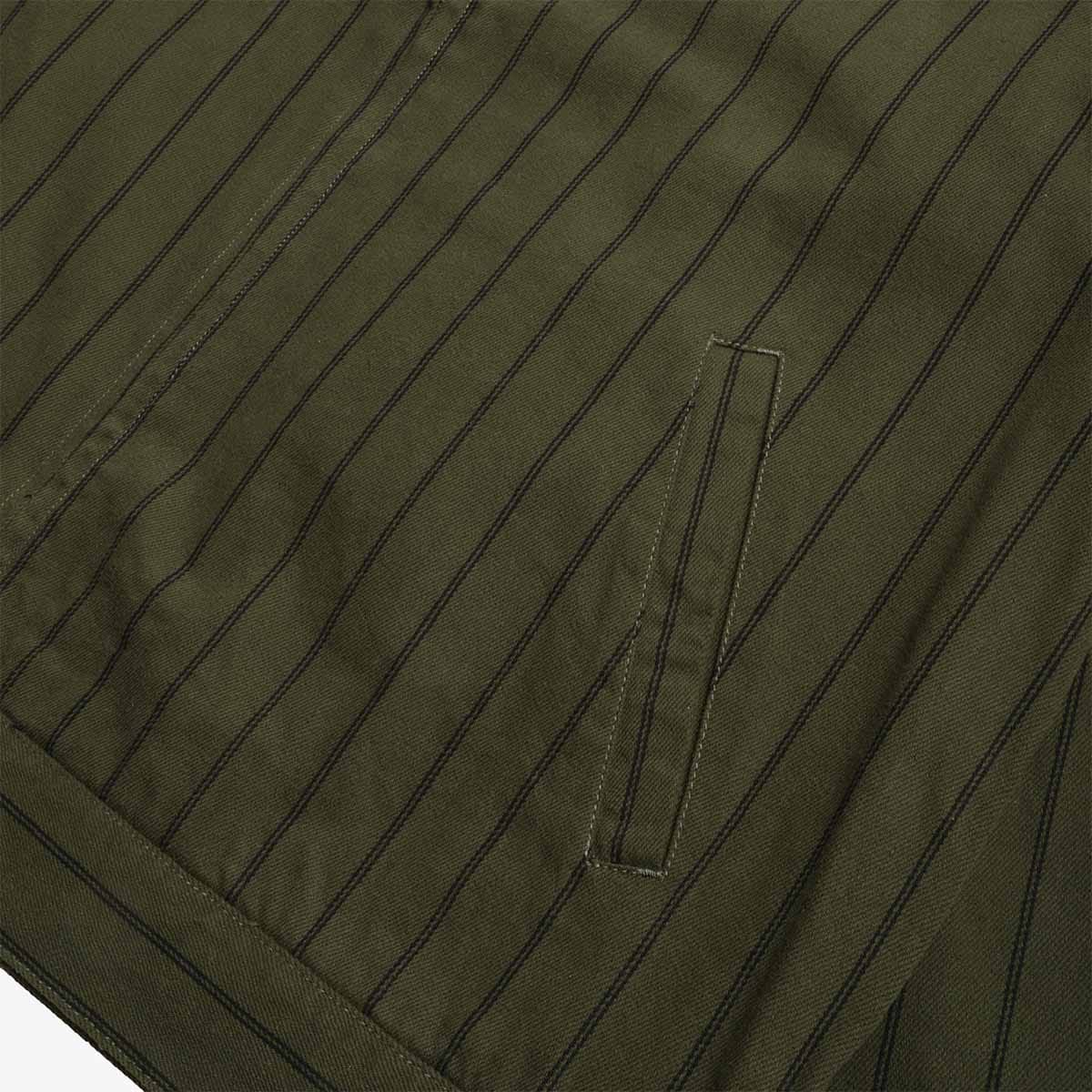 OBEY Clothing OBEY Stripe Zip Up Jacket
