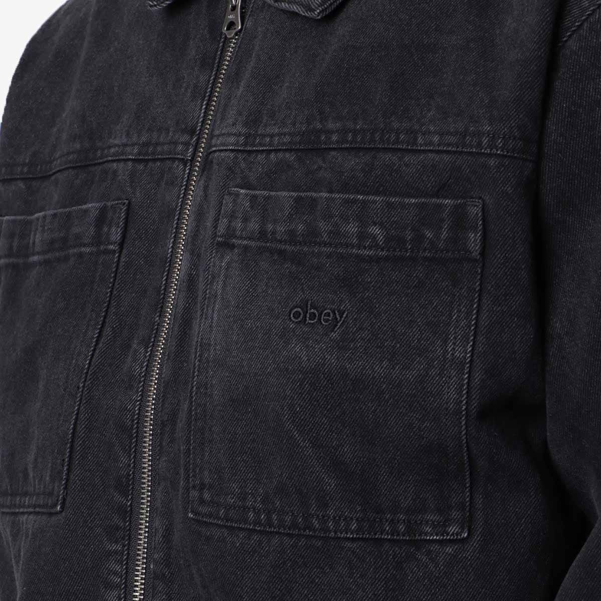OBEY Clothing OBEY Hardwork Zip Up Jacket