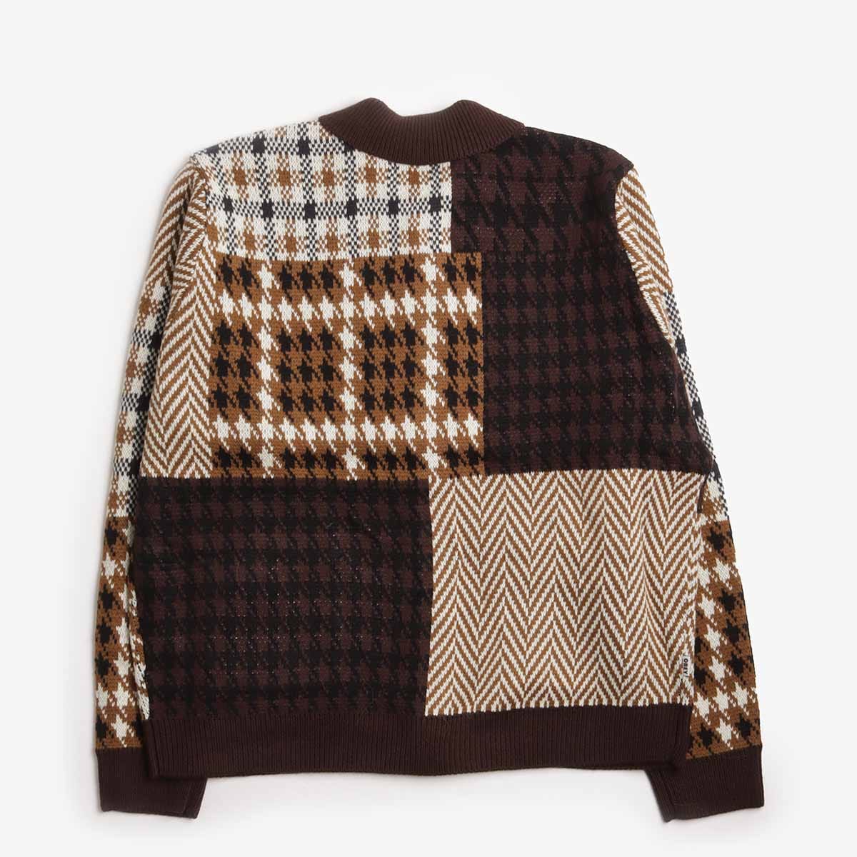OBEY Clothing OBEY Patchwork Cardigan