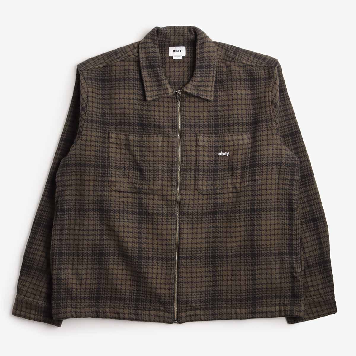 OBEY Clothing OBEY Parker Zip Shirt Jacket