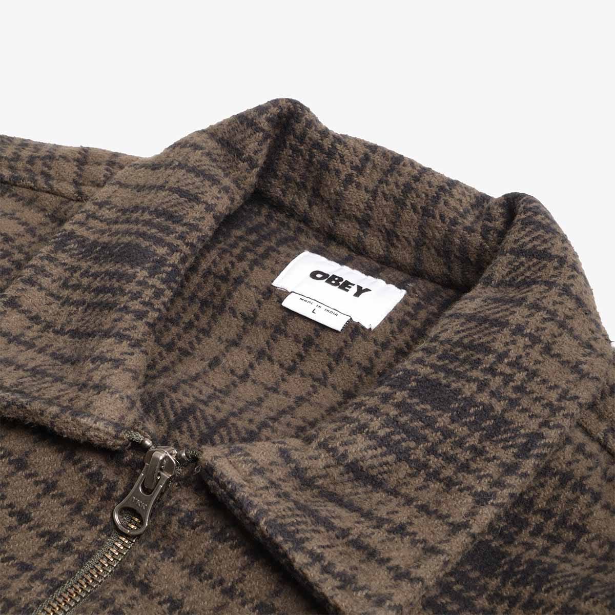 OBEY Clothing OBEY Parker Zip Shirt Jacket