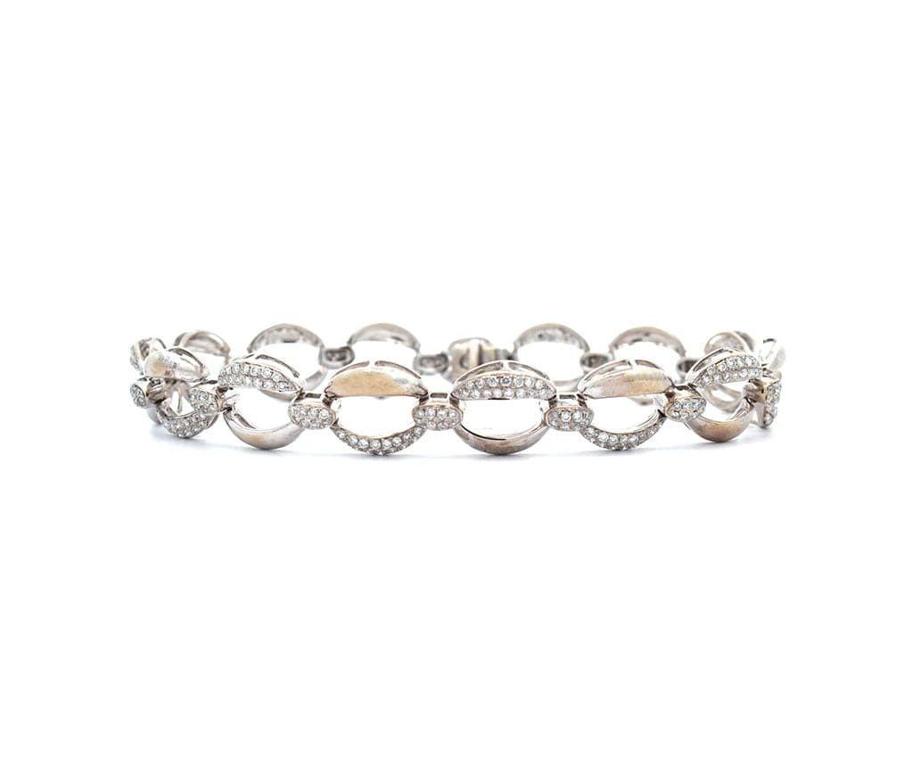 Frederic Sage 1.62ctw Diamond Link Bracelet in 18K