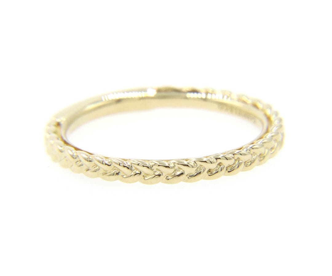 Gabriel & Co. New Gabriel & Co. Braided Stackable Band Ring in 14K