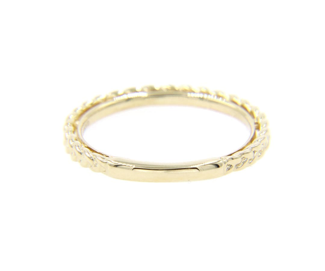Gabriel & Co. New Gabriel & Co. Braided Stackable Band Ring in 14K