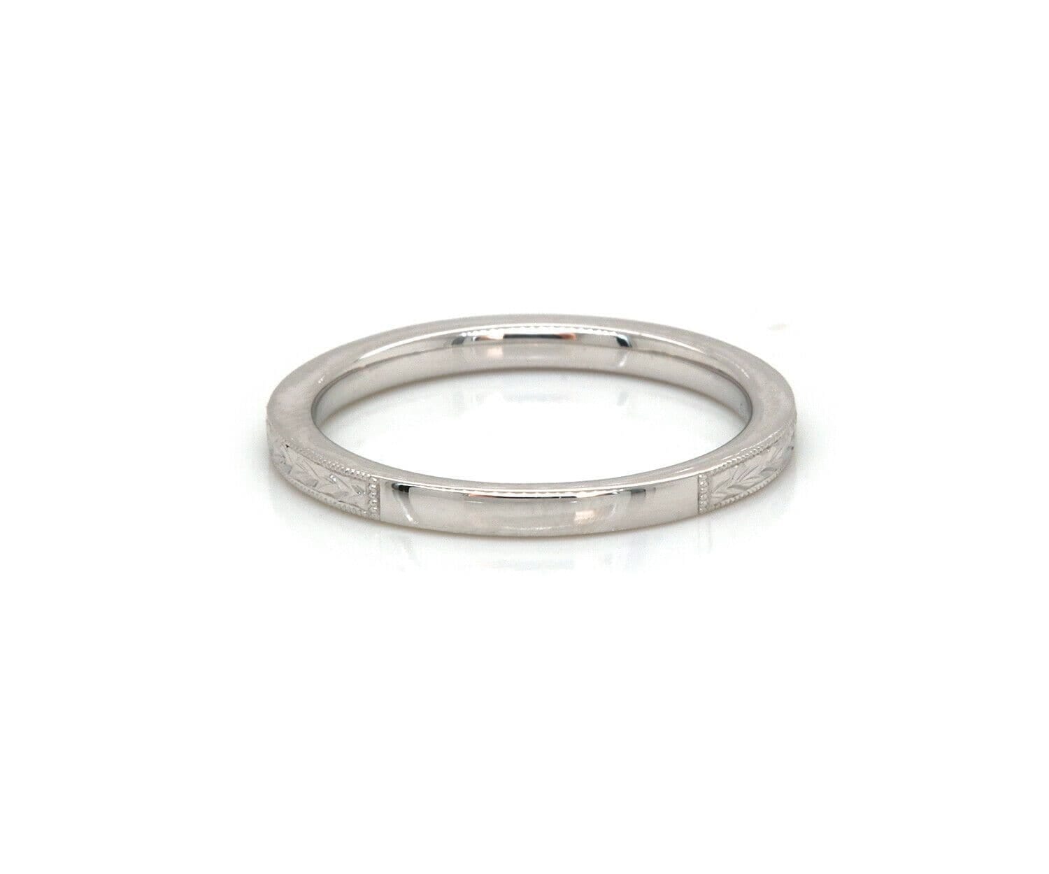 Gabriel & Co. New Gabriel & Co. Filigree Engraved Band Ring in 14K