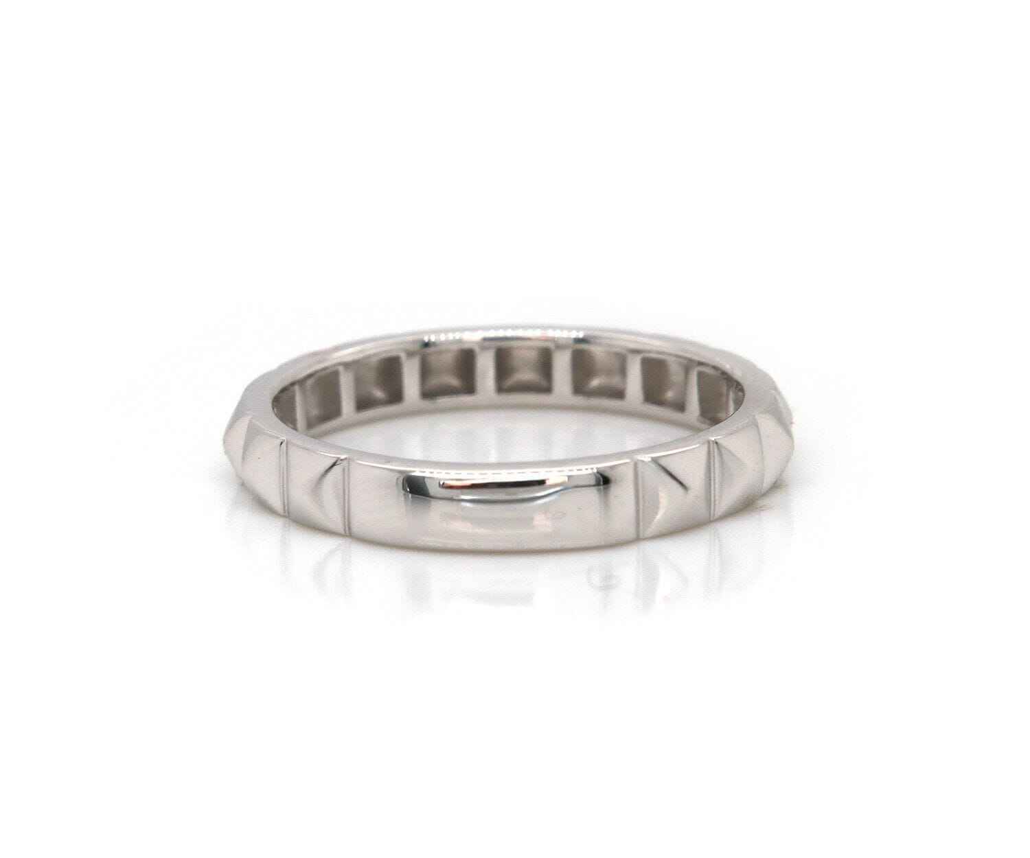 Gabriel & Co. New Gabriel & Co. Pyramid Stud Band Ring in 14K