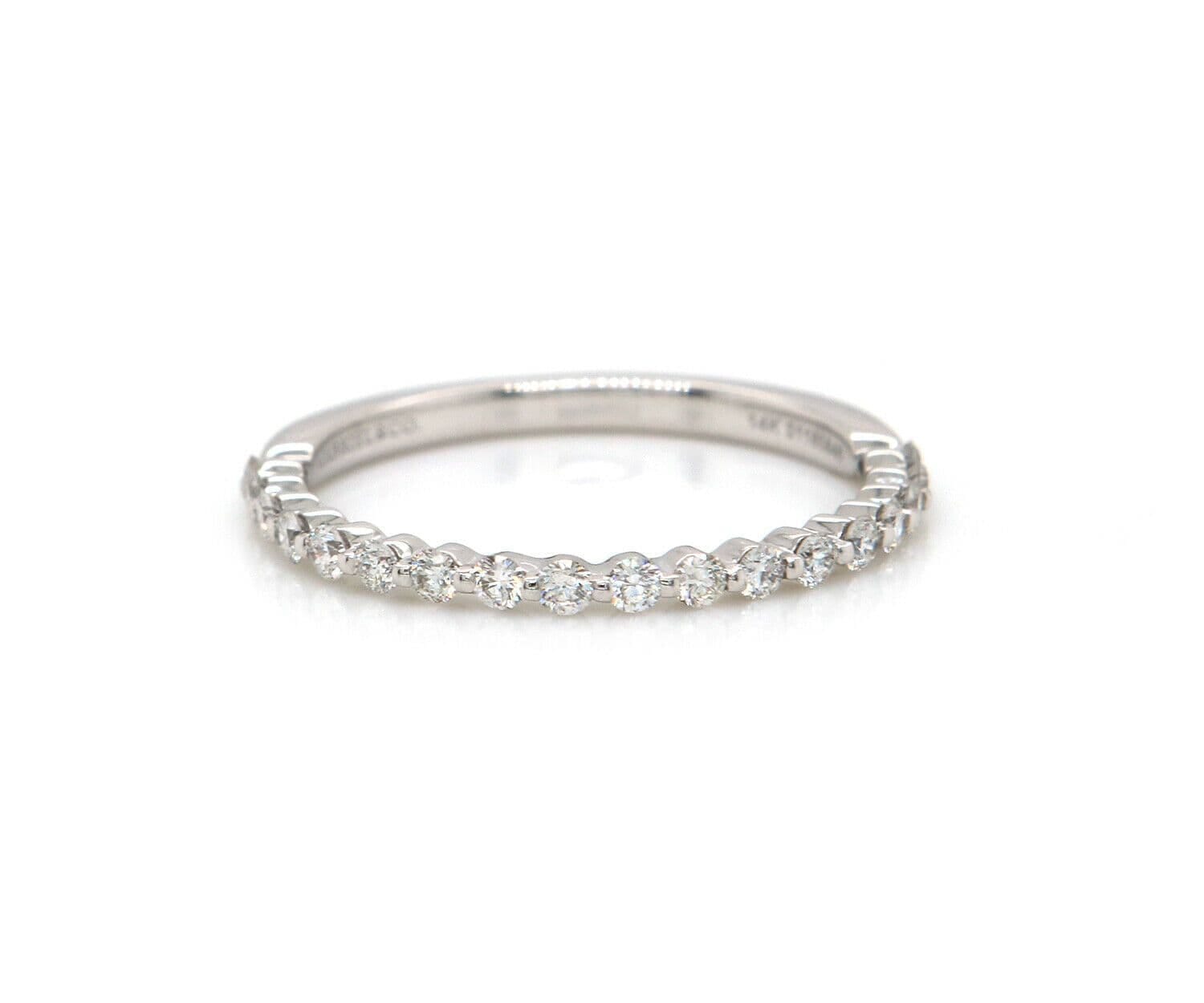 Gabriel & Co. New Gabriel & Co. 0.31ctw Diamond Wedding Band Ring in 14K