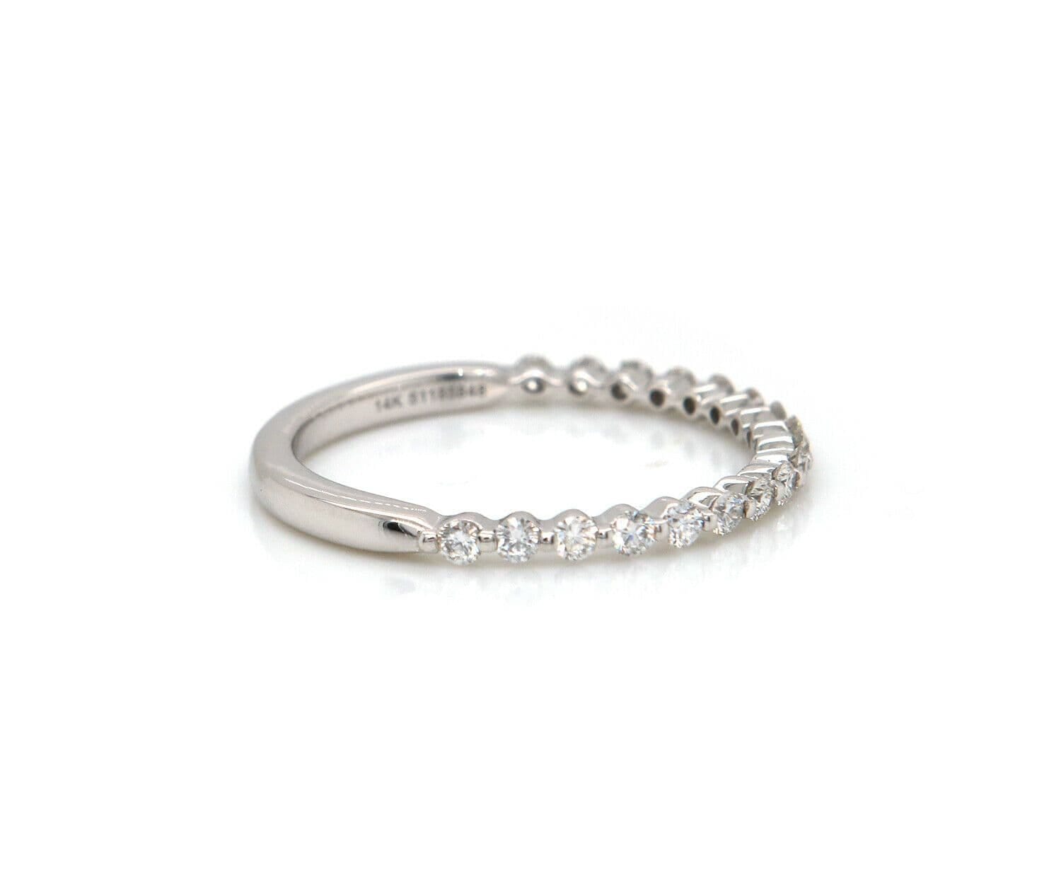Gabriel & Co. New Gabriel & Co. 0.31ctw Diamond Wedding Band Ring in 14K