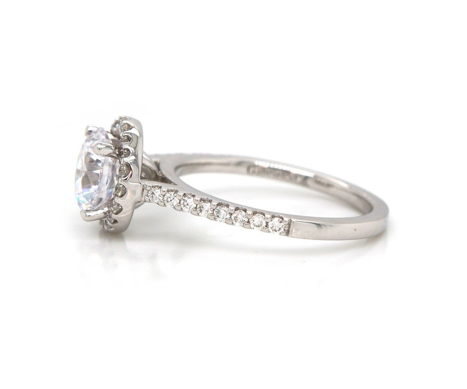 Gabriel & Co. New Gabriel & Co. Diamond Halo Semi Mount Ring in 14K
