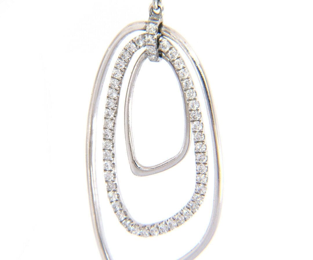Frederic Sage New Frederic Sage Diamond Layered Dangle Earrings in 14K