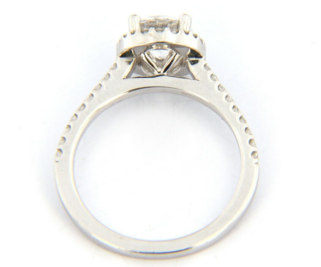 Gabriel & Co. New Gabriel & Co. Diamond Halo Semi Mount Ring in 14kt