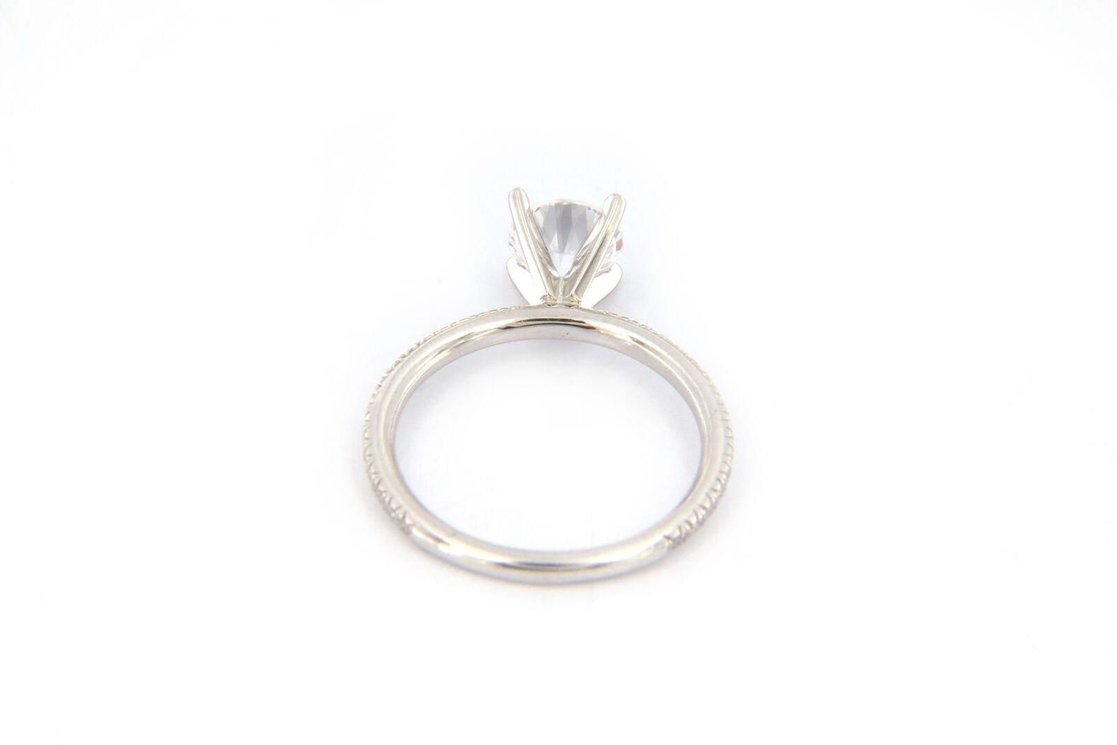 Gabriel & Co. New Gabriel & Co. Diamond Straight Semi Mount Ring in 14K