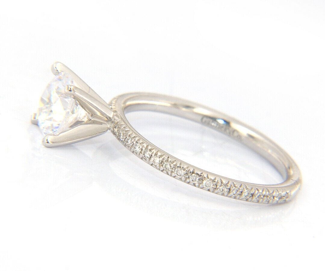 Gabriel & Co. New Gabriel & Co. Diamond Straight Semi Mount Ring in 14K