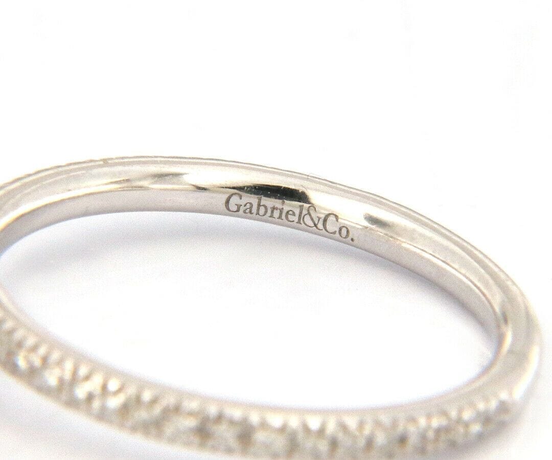 Gabriel & Co. New Gabriel & Co. Diamond Straight Semi Mount Ring in 14K