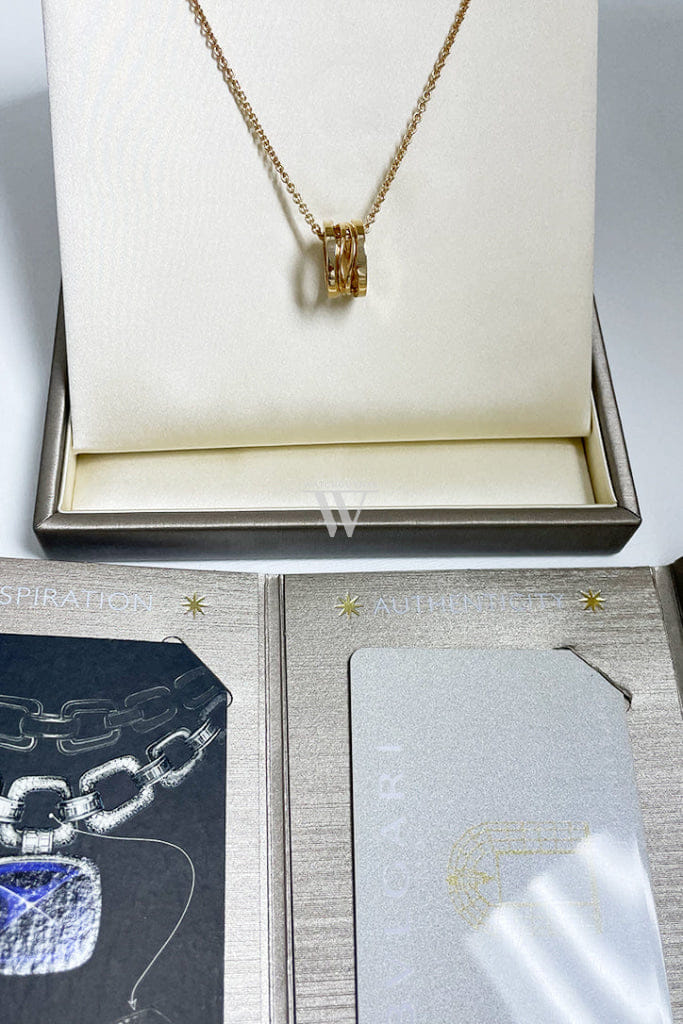 Bulgari Bvlgari B.zero1 Yellow Gold Necklace